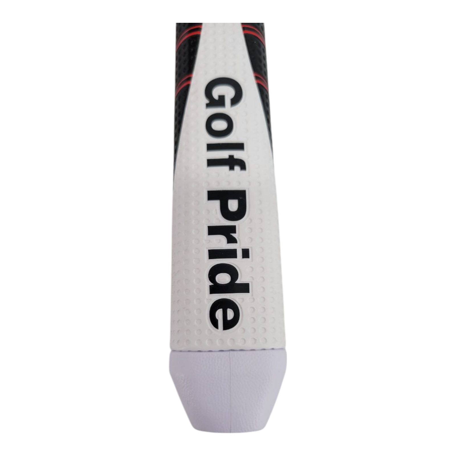 Golf Pride Reverse Taper Round Large Putter Grip White Black Red