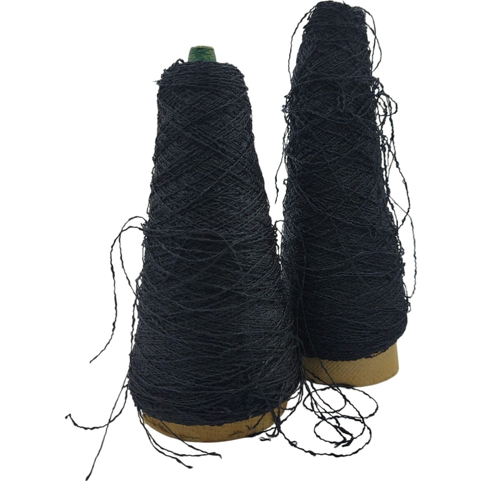 Vintage Huntingdon Yarn Mill Inc. Cone Yarn Black 4429