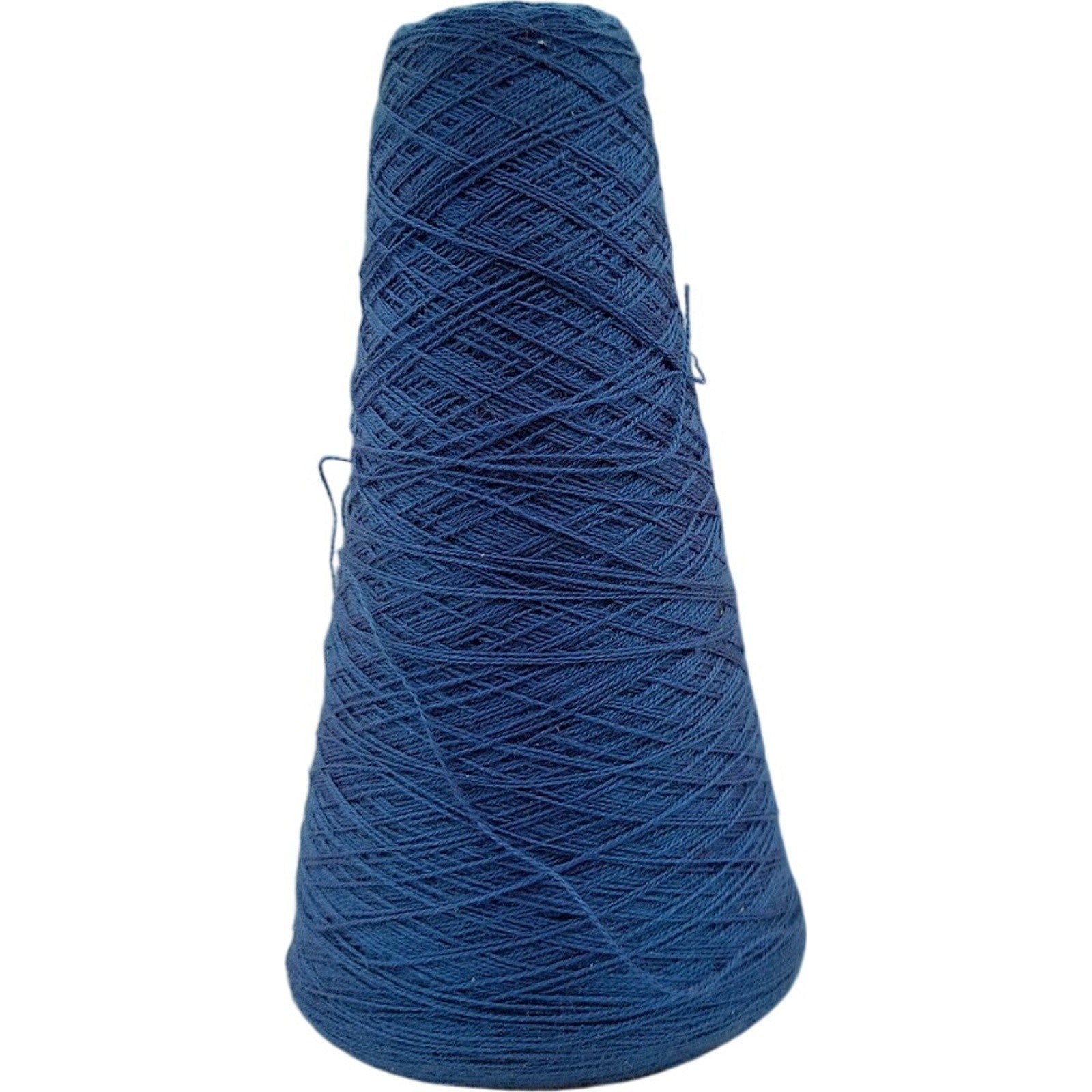 Vintage Pisgah Yarn 2/24 Blue Weaving Knitting Crochet Yarn Cone Lot 2202