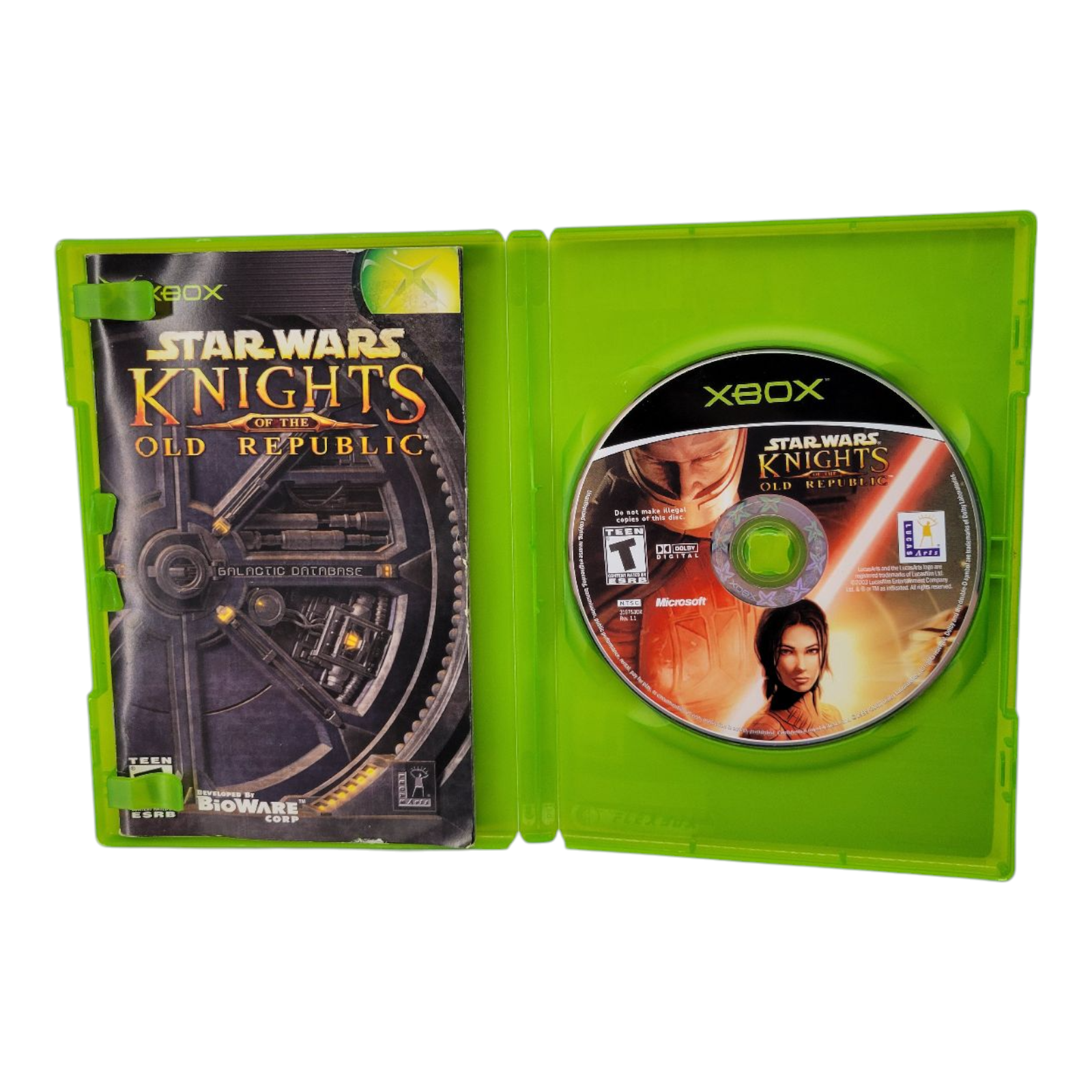 Bioware Star Wars Knights of the Old Republic Xbox 2003 Complete