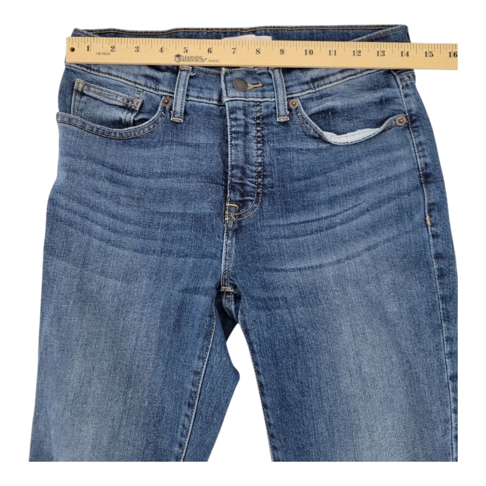 Lucky Brand Medium Wash Stretch Skinny Jeans Womens 8/29A