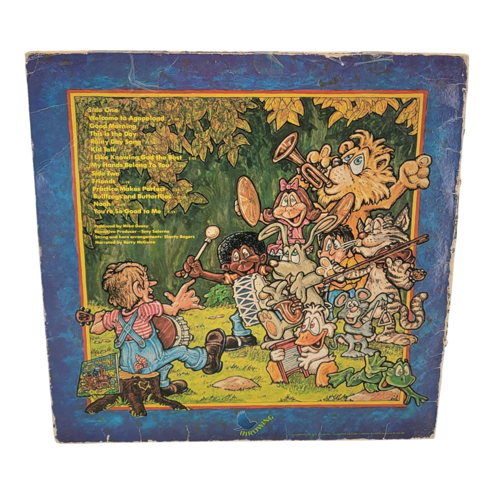 Bullfrogs and Butterflies Candle And The Agape Force Prep School 1978 Vinyl LP