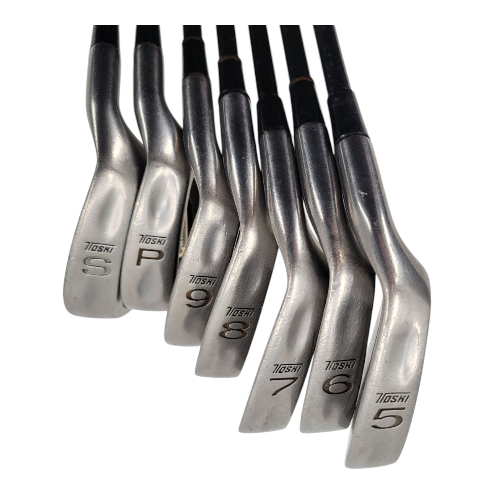 Bob Toski Catalyst Irons Set 5-9 PW SW RH Mens Graphite Shafts Stamped Grips
