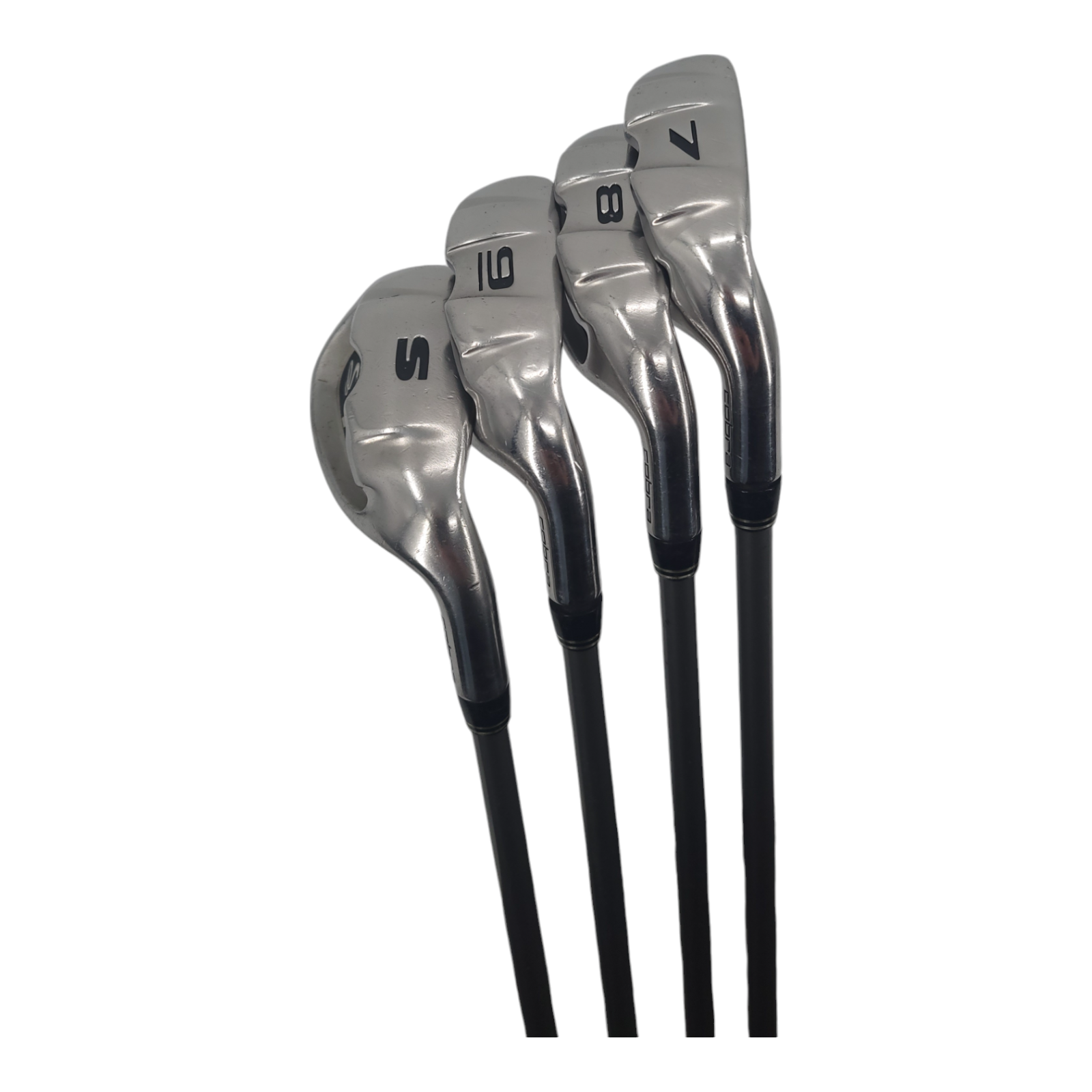 Cobra S3 Max 3-6 Hybrids 7-9-SW Irons Mamiya iHS80 Flex RH Golf Club Set