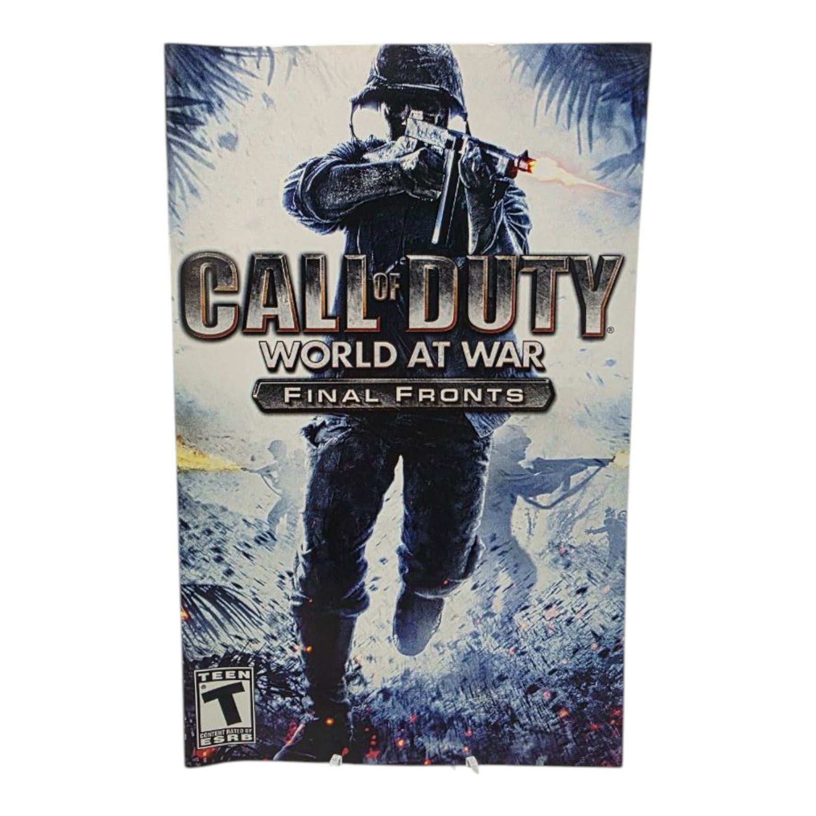 Call of Duty World at War Final Fronts Sony PlayStation 2 PS2 Complete Tested