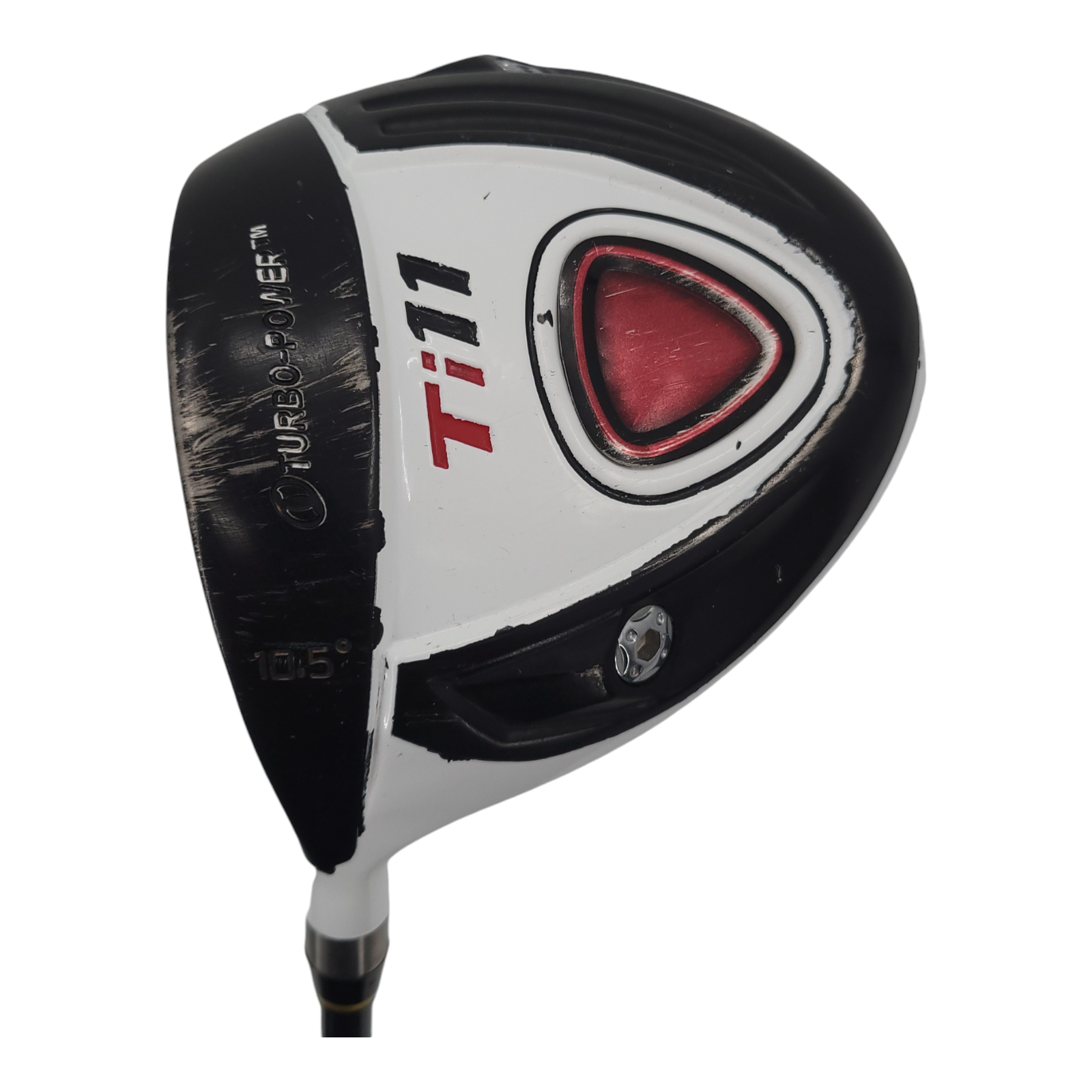 Turbo Power Ti11 Driver 10.5° Fujikara Regular Flex Star Grip 46” LH Golf Club