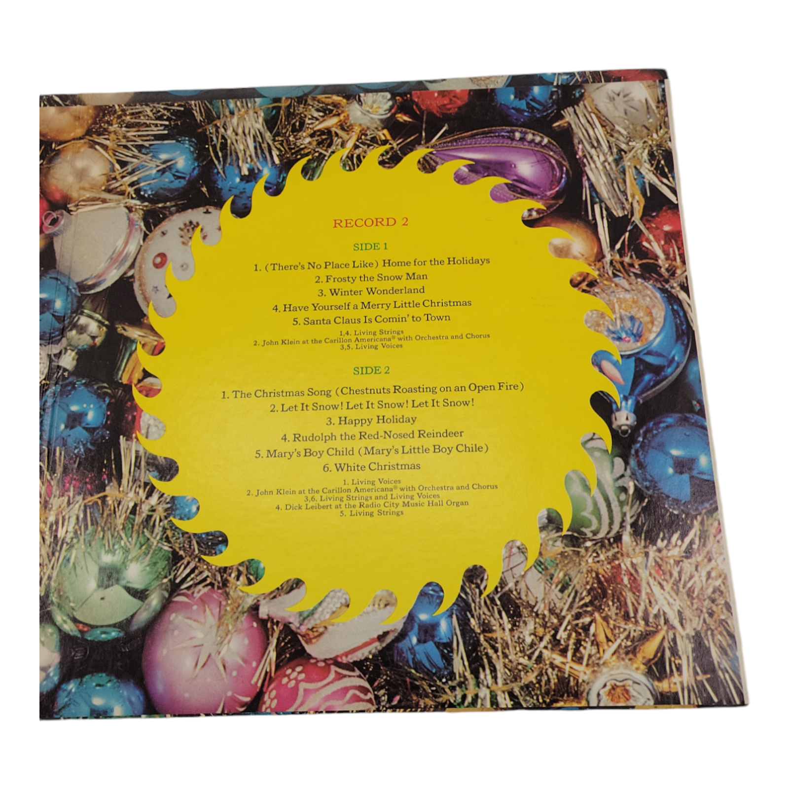 Vintage RCA The Joyful Sound of Christmas 2 Album Set Vinyl LP