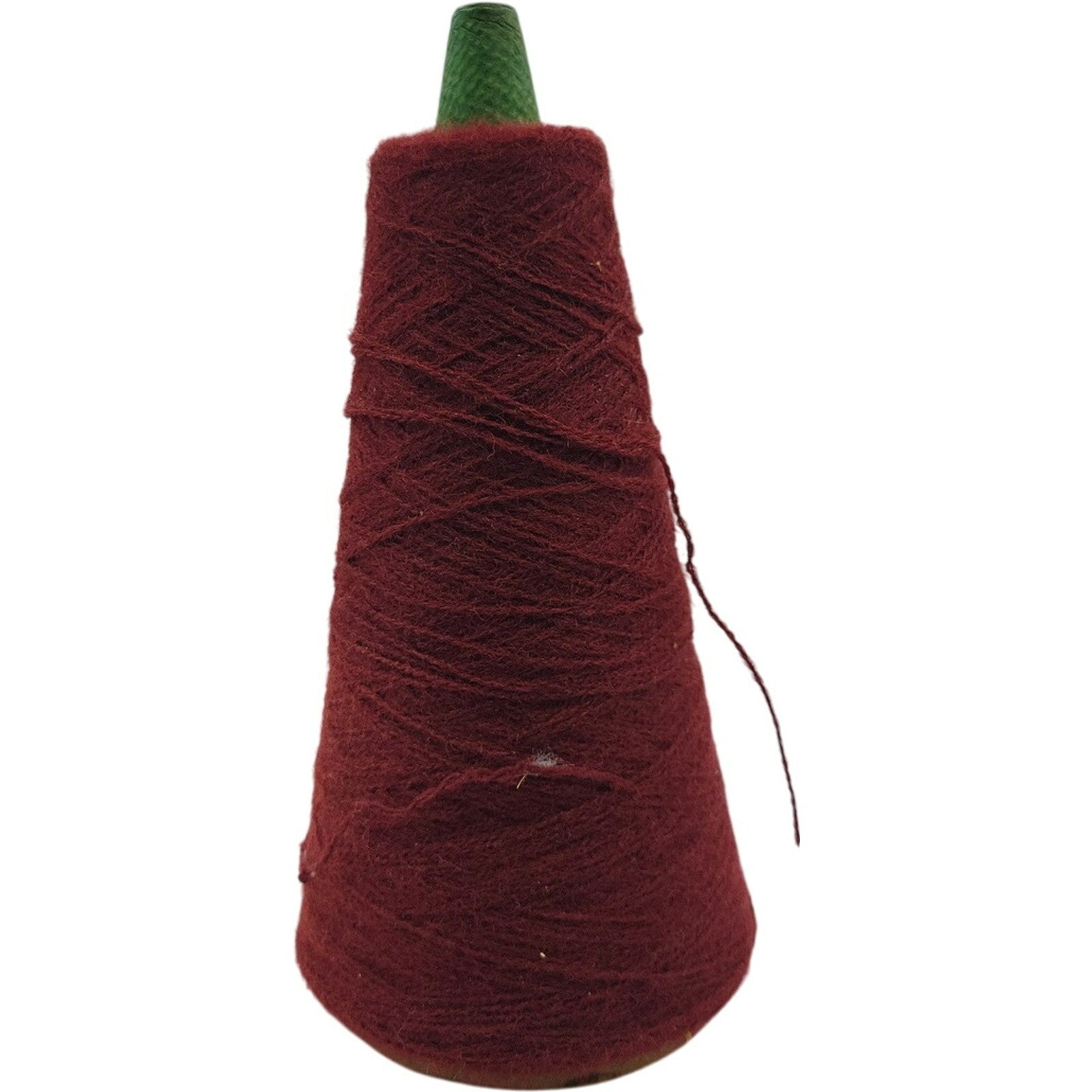 Vintage Sellers Mfg Co. 2/24 Acrylic Cone Yarn Brandy Lot of 2