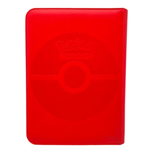 Ultra Pro Pokemon TCG Charizard 9 Pocket Leather Binder Red 360 Card C Ultra Pro Pokemon TCG Charizard 9 Pocket Leather Binder Red 360 Card C