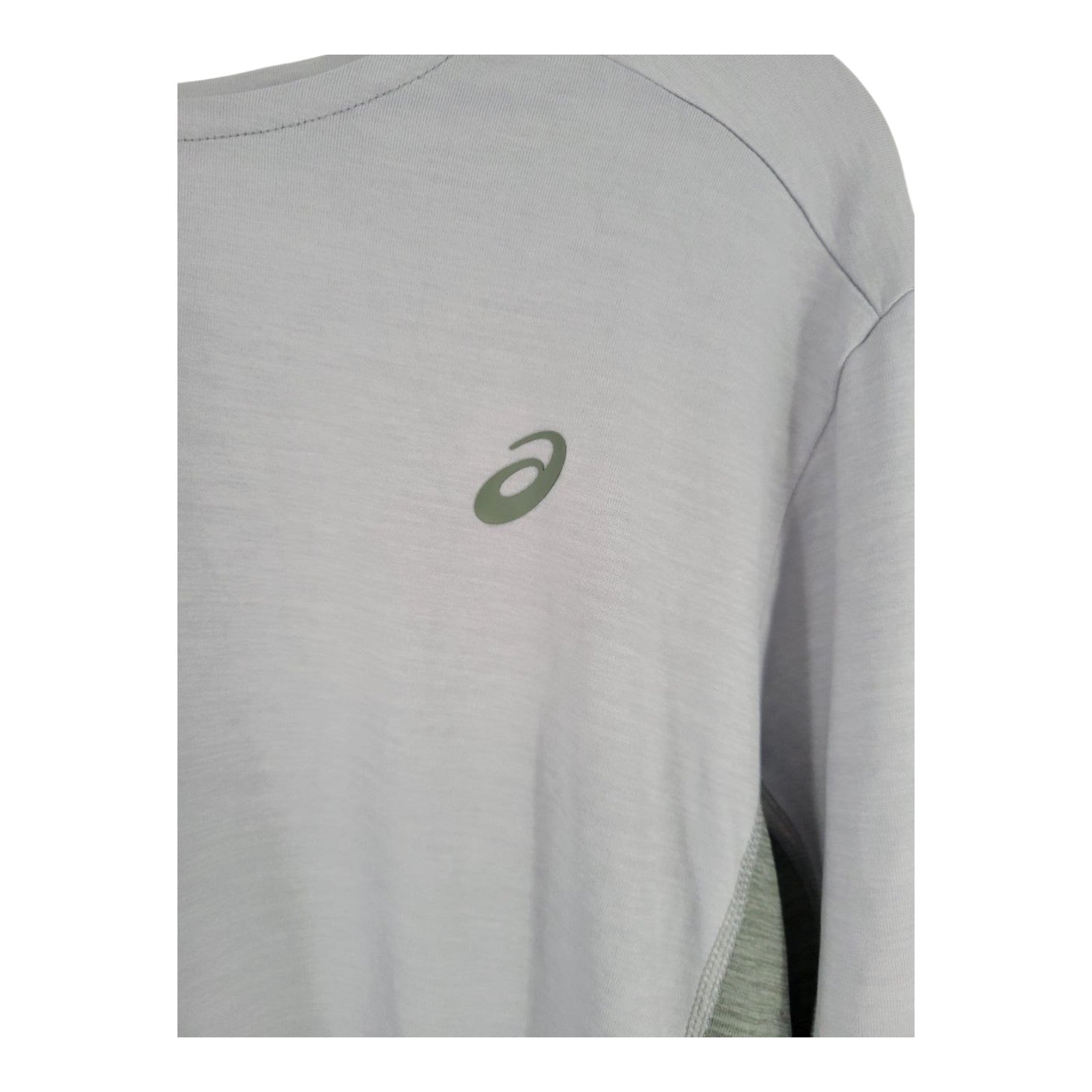 ASICS Men's Gray Activewear Shirt Long Sleeve Athletic Training Tee