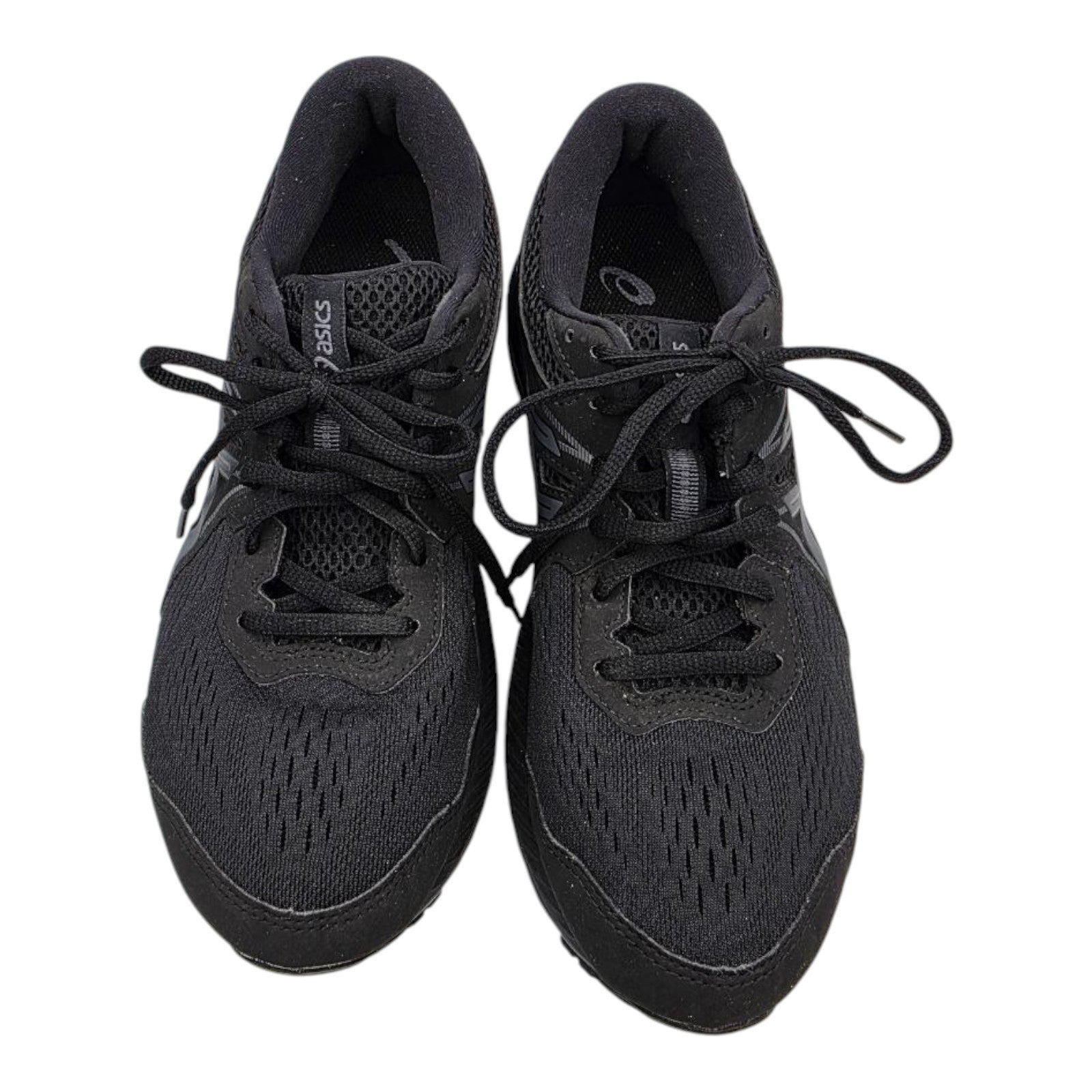 ASICS Gel-Contend 7 Running Shoes Black AmpliFoam Men’s Size 8 1011B040