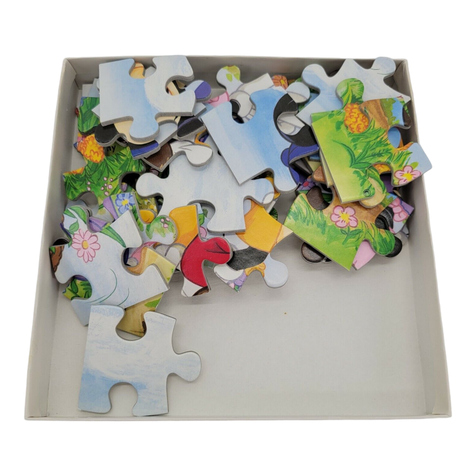 Walt Disney Multicolor Mickey Mini Thick Cardboard Pieces Jigsaw Puzzle