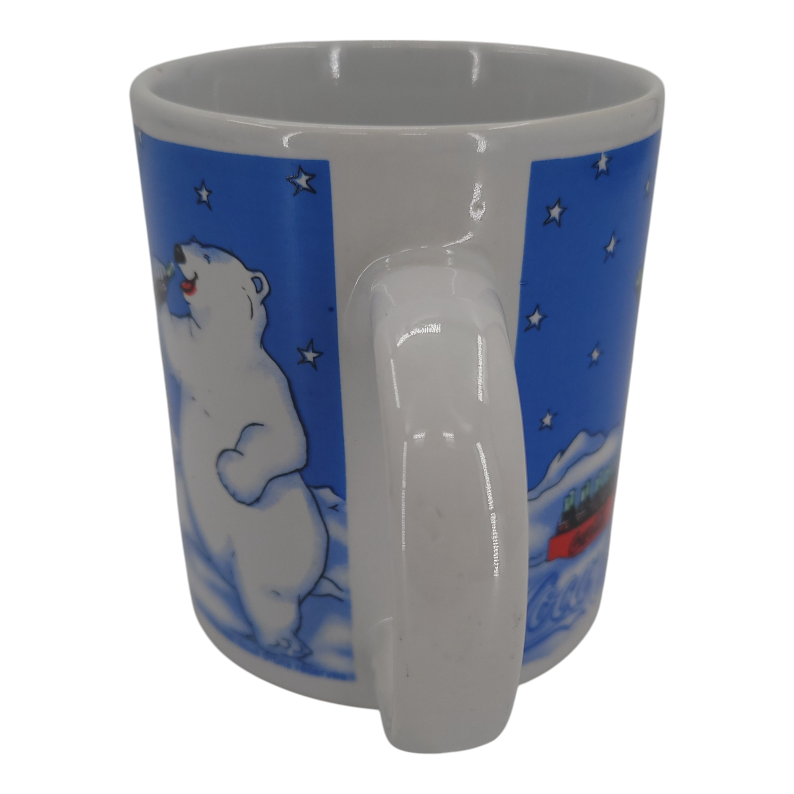 Vintage 1998 Gibson Coca Cola Polar Bear Coffee Mug Cup