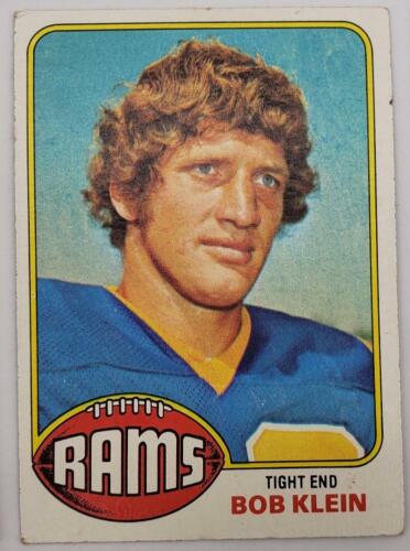 1976 Topps Chewing Gum Football Cards Los Angeles Rams
