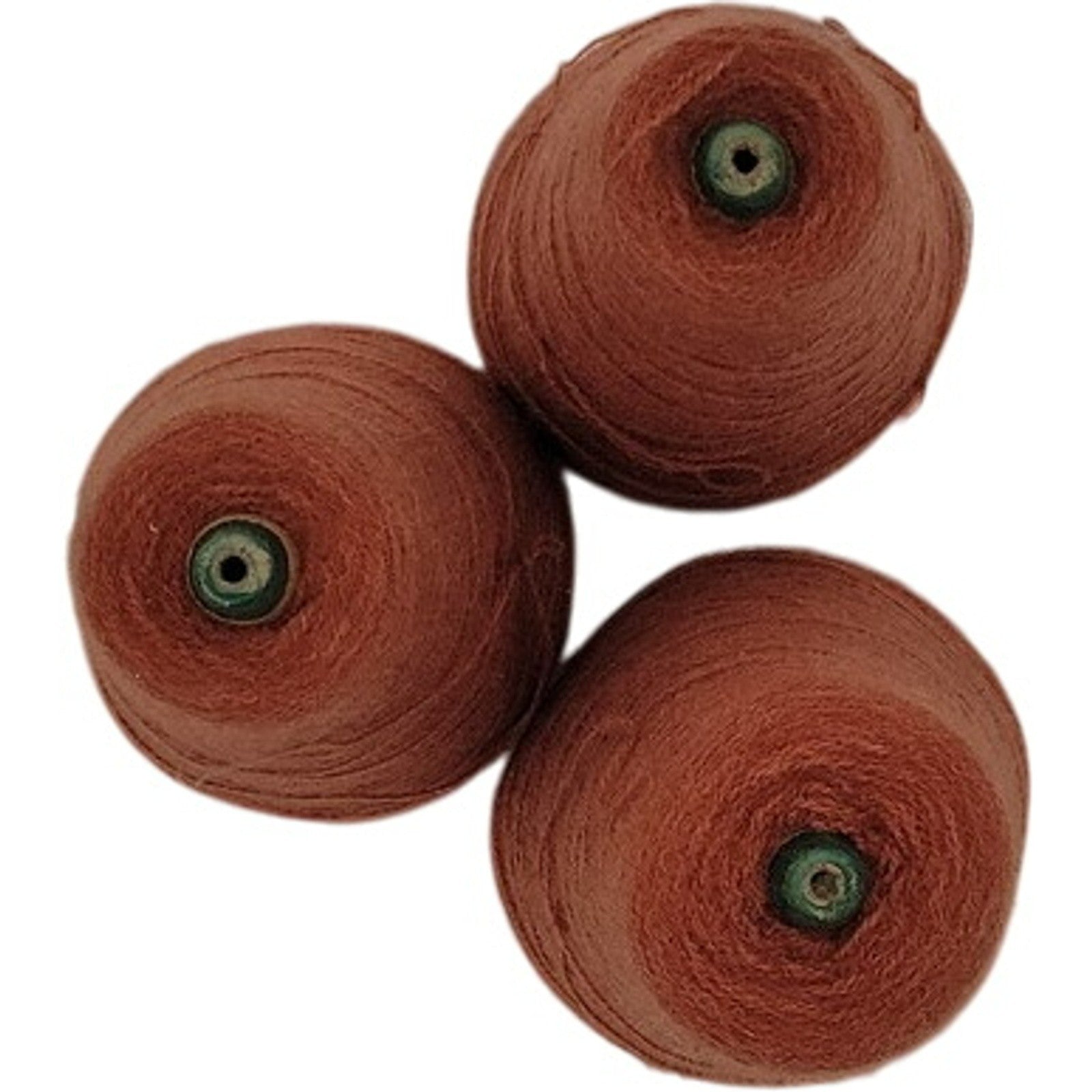 Vintage 1980s Templon 2/24 Yarn Cone DK Spice Heather S-77452 Lot of 3