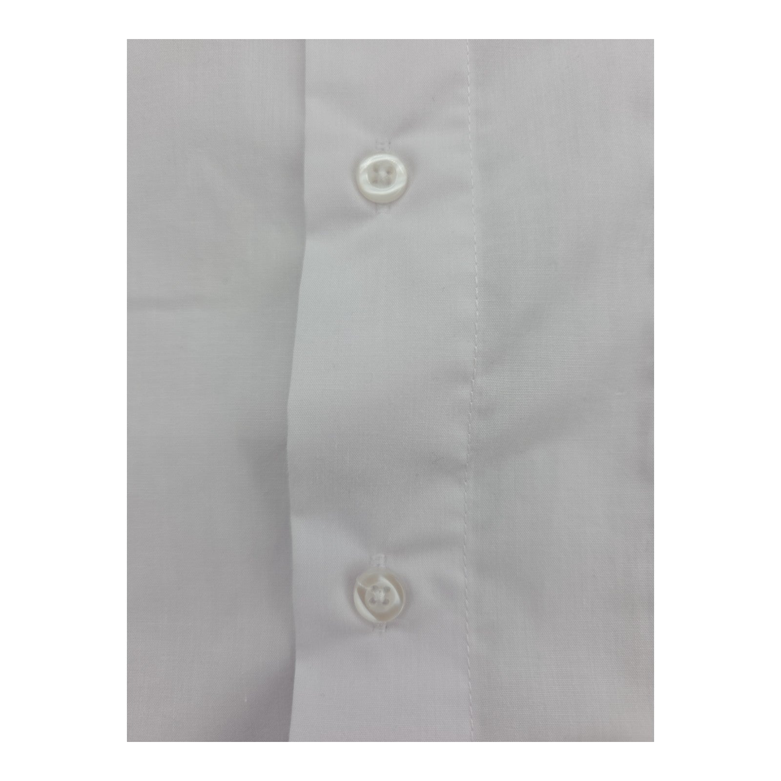 Henri Picard by Don Jonathan White Dress Shirt Men’s 18½ 36/37 Long Sleeve