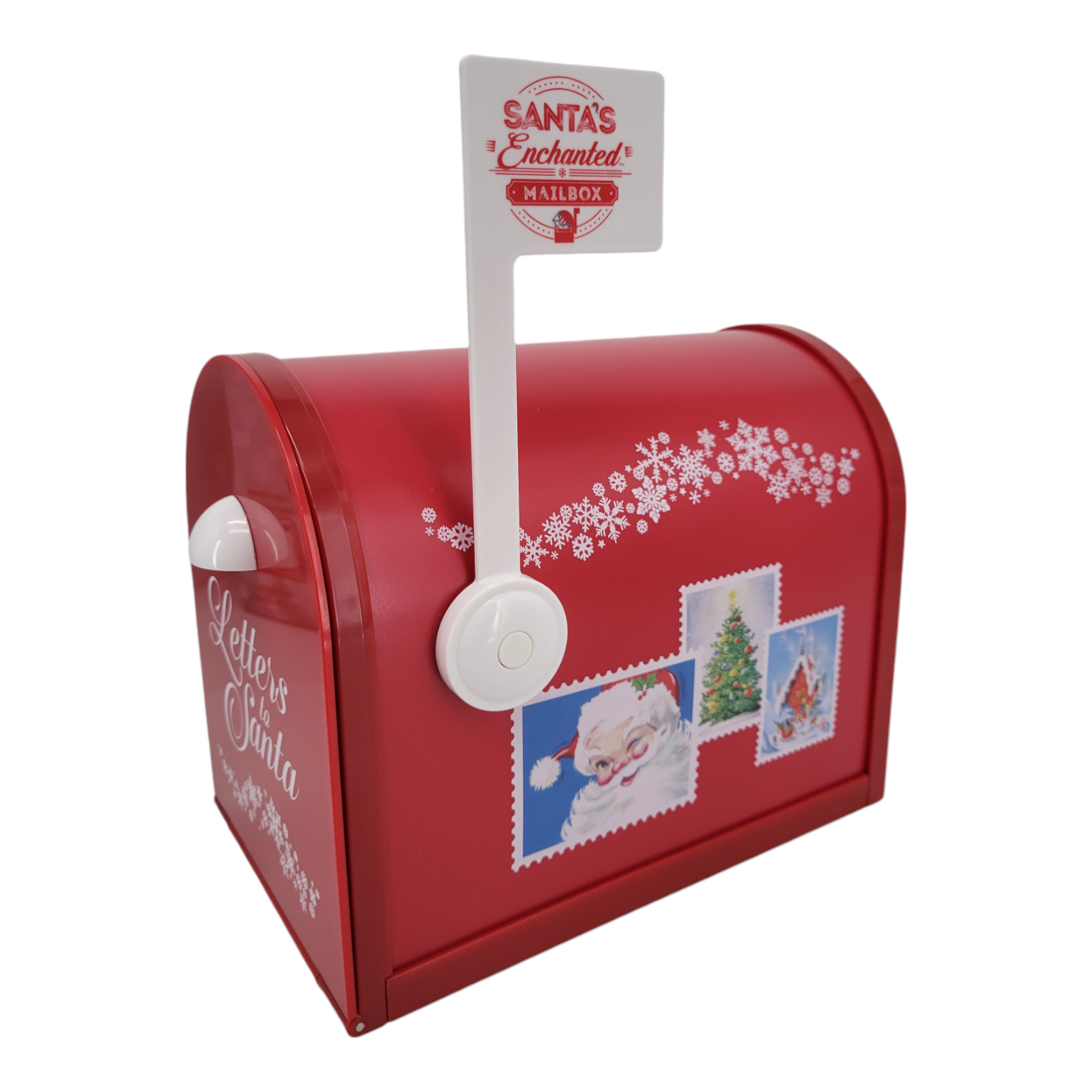 Mr. Christmas Santa's Enchanted Mailbox Magically Send Letter to the North Pole