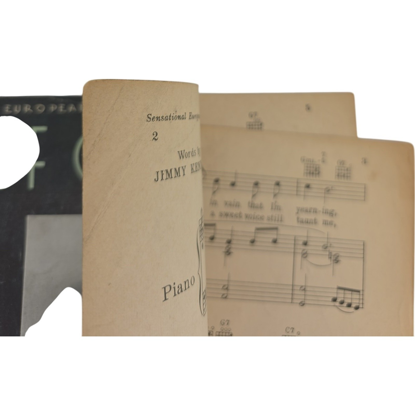 Isle of Capri 1934 Sheet Music by Jimmy Kennedy & Will Grosz feat Xavier Cugat