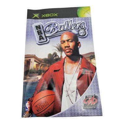 Xbox NBA Ballers Complete with Manual Midway Sports