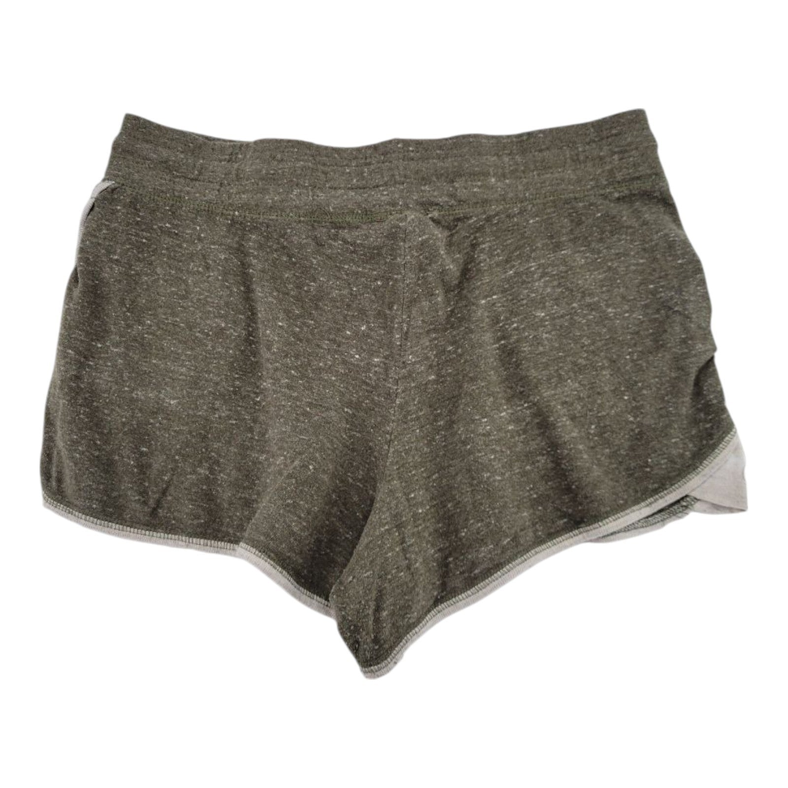 Athletic Works Lounge Shorts Girls Olive Green Drawstring Waist Size L 12-14