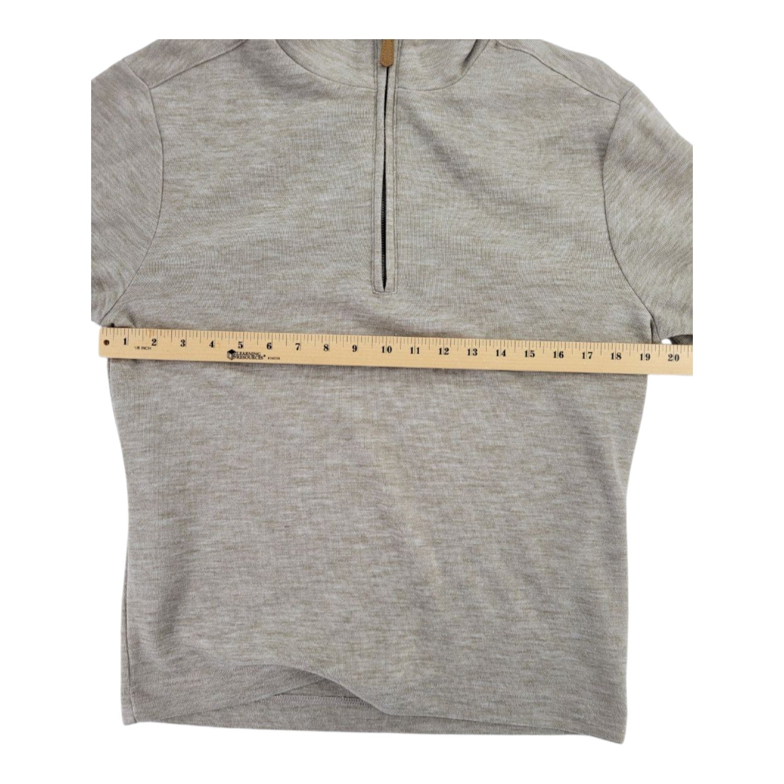Banana Republic Beige 1/4 Zip Pullover Sweater Men's Size Small