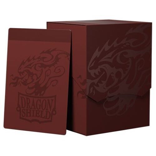 Dragon Shield Card Deck Box Deck Shell Blood Red with Black Interior