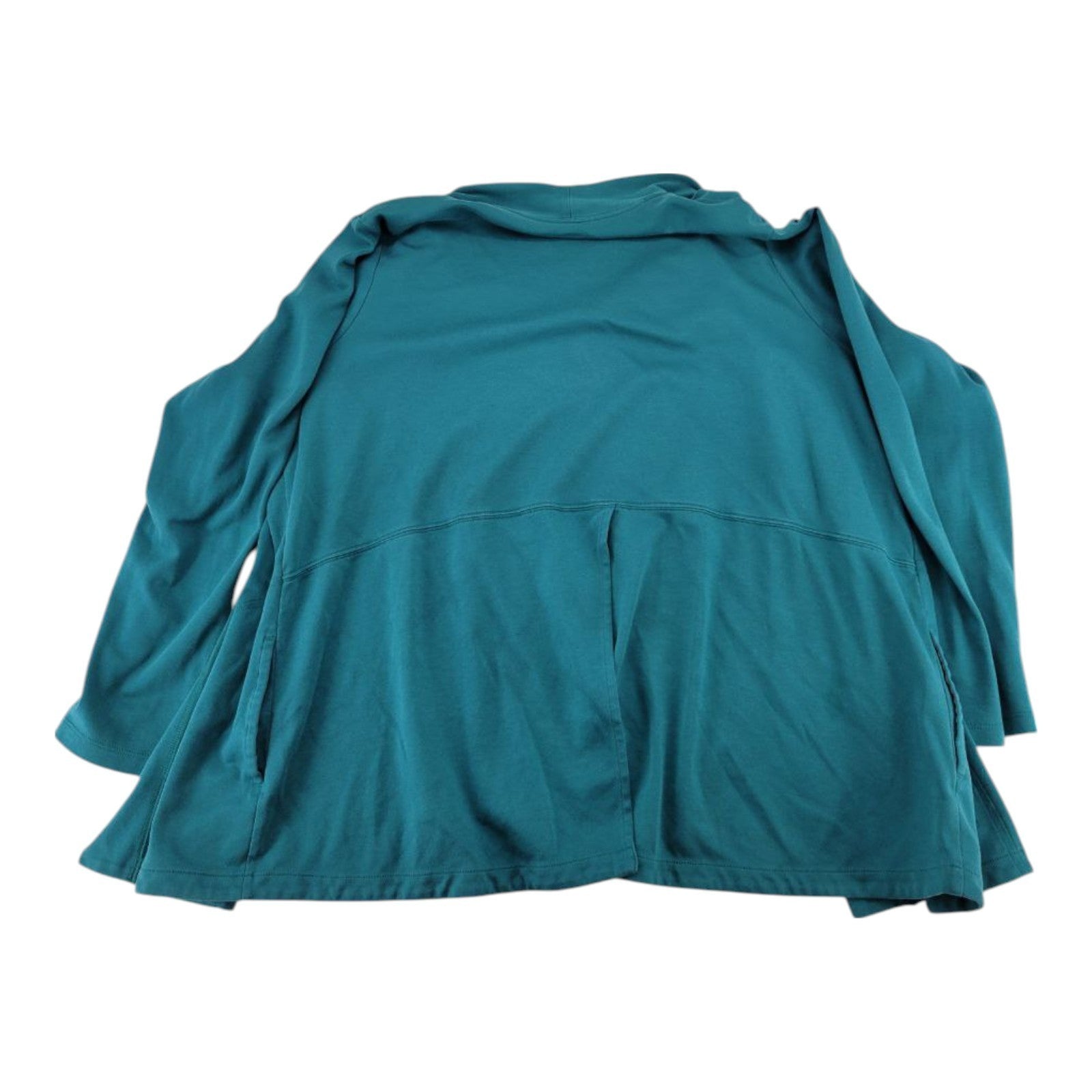 L.L. Bean Women's Open Front Cardigan 1X Supima Cotton Lightweight
