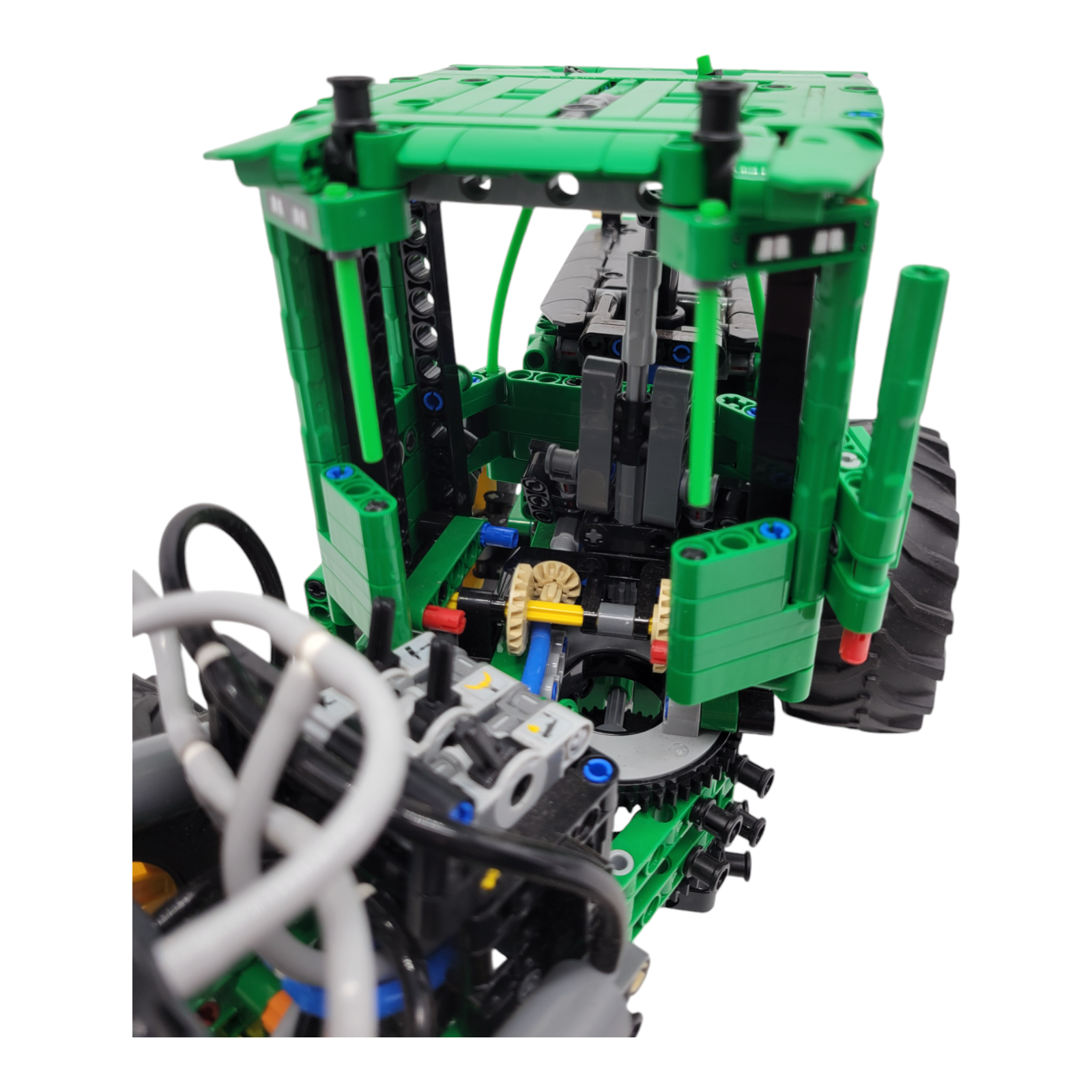 LEGO Technic John Deere 948L-II Skidder 42157 For Parts Only