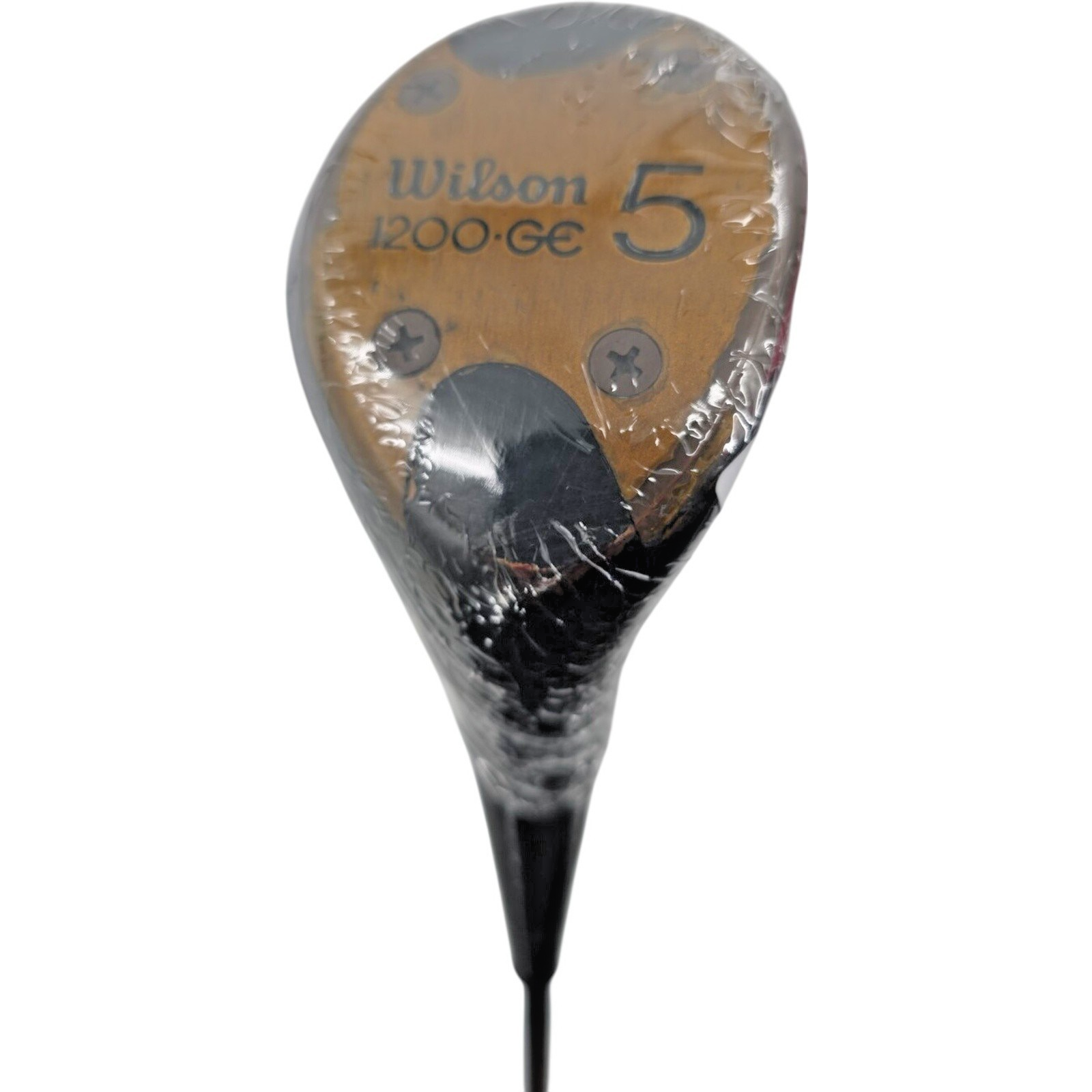 Wilson 1200 GE Kein Shafer 5 Wood Persimmon RH Steel Shaft Golf Pride Grip 42”