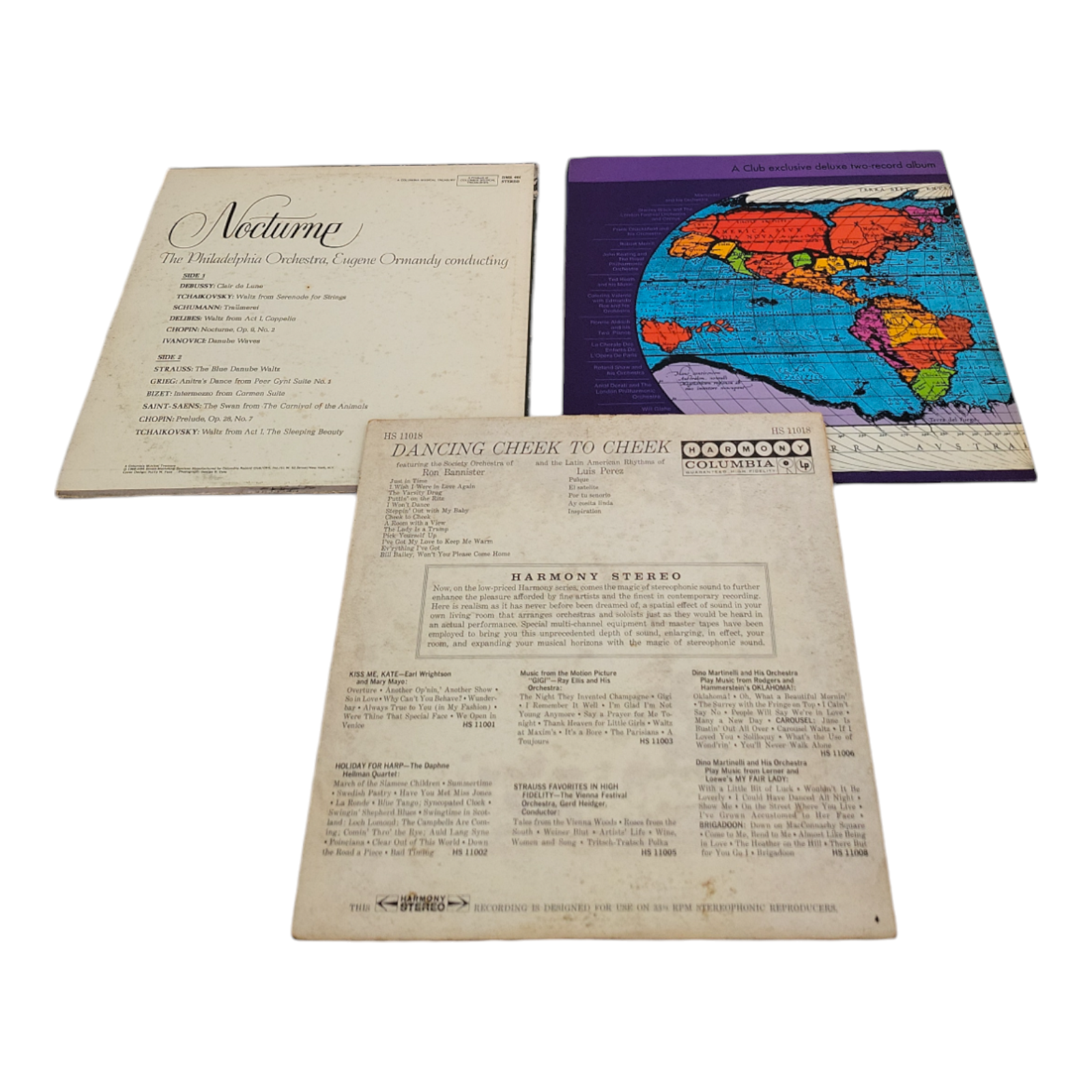 Vintage Vinyl Symphony and Orchestra Music LP 3 Record Bundle
