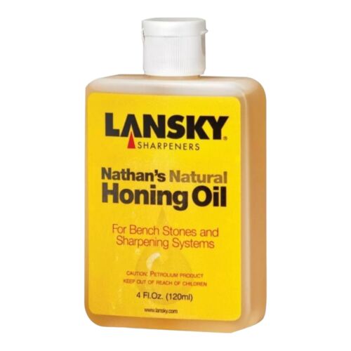 Lansky Nathans Natural Honing Oil 4 oz Bottle for Knife Blade Sharpening