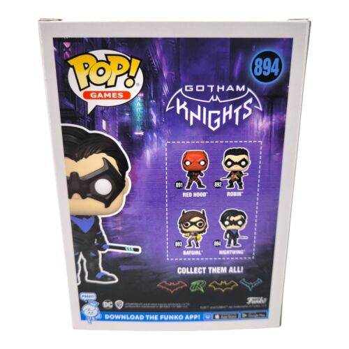 Funko Pop DC Comics Gotham Knights Nightwing #894 Vaulted Vinyl Figure