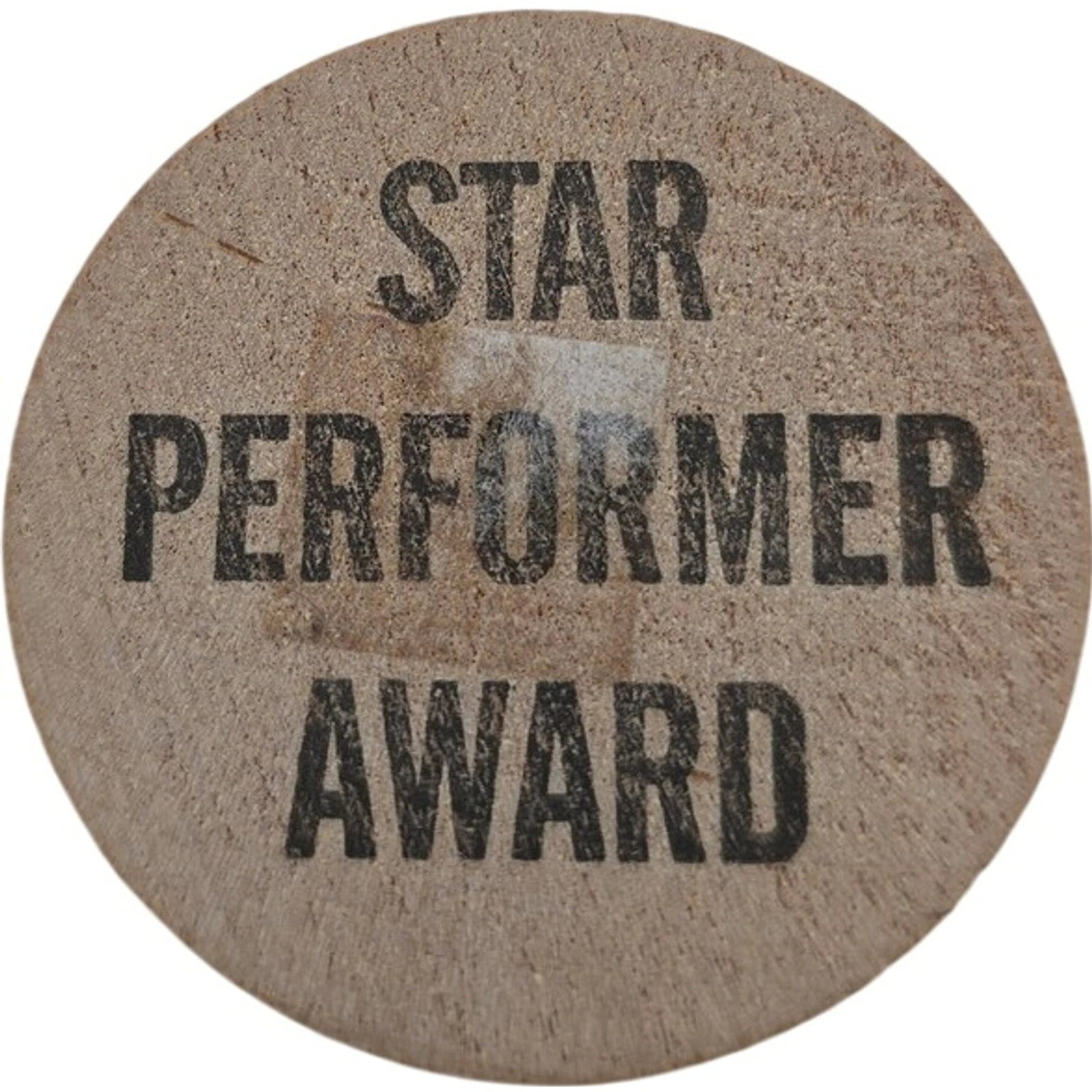 US Air Force 497th Intelligence Group Star Performer Award Wooden Coin