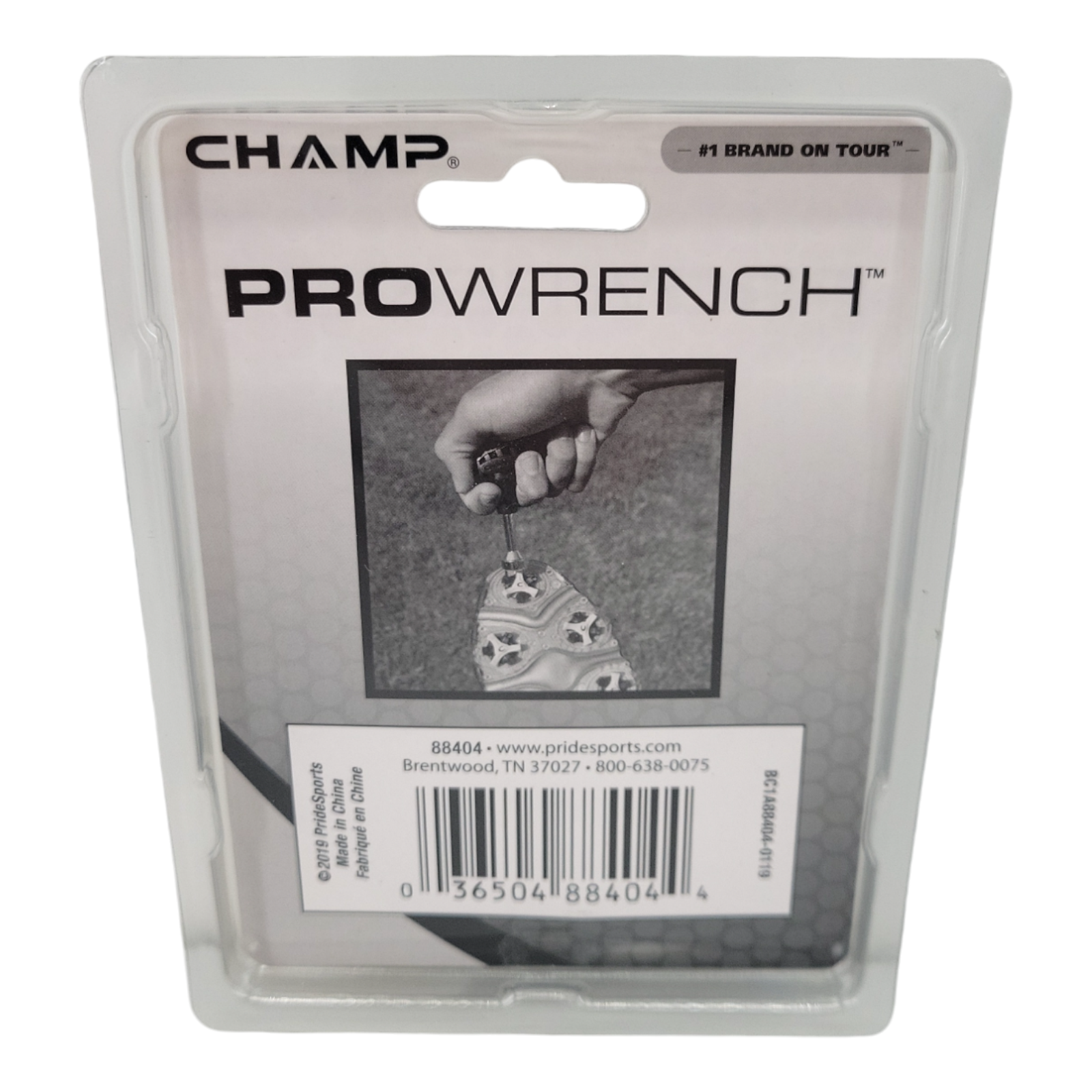 Champ Golf Pro Wrench Spike Wrench Ergonomic Steel Tool for Golf Shoes