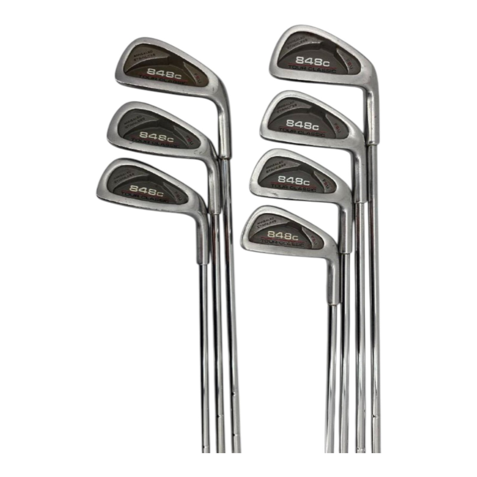 Tour Classic 848c FSU Golf Irons Set 3-9 RH Mens Steel Shafts Rite Grips
