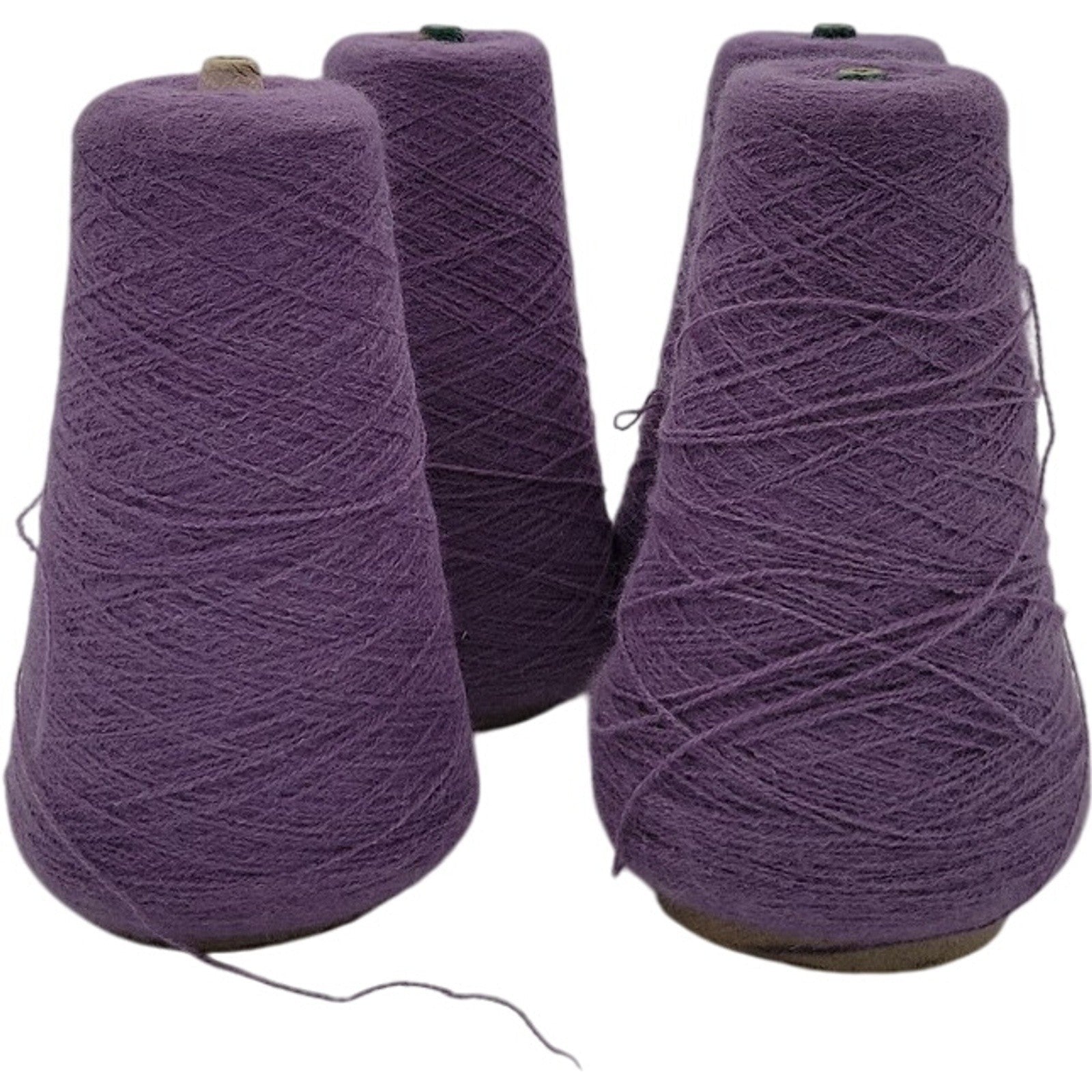 Vintage Templon 2/24 O/N Lavender Heather Cone Yarn Knitting S-78426 Lot of 4