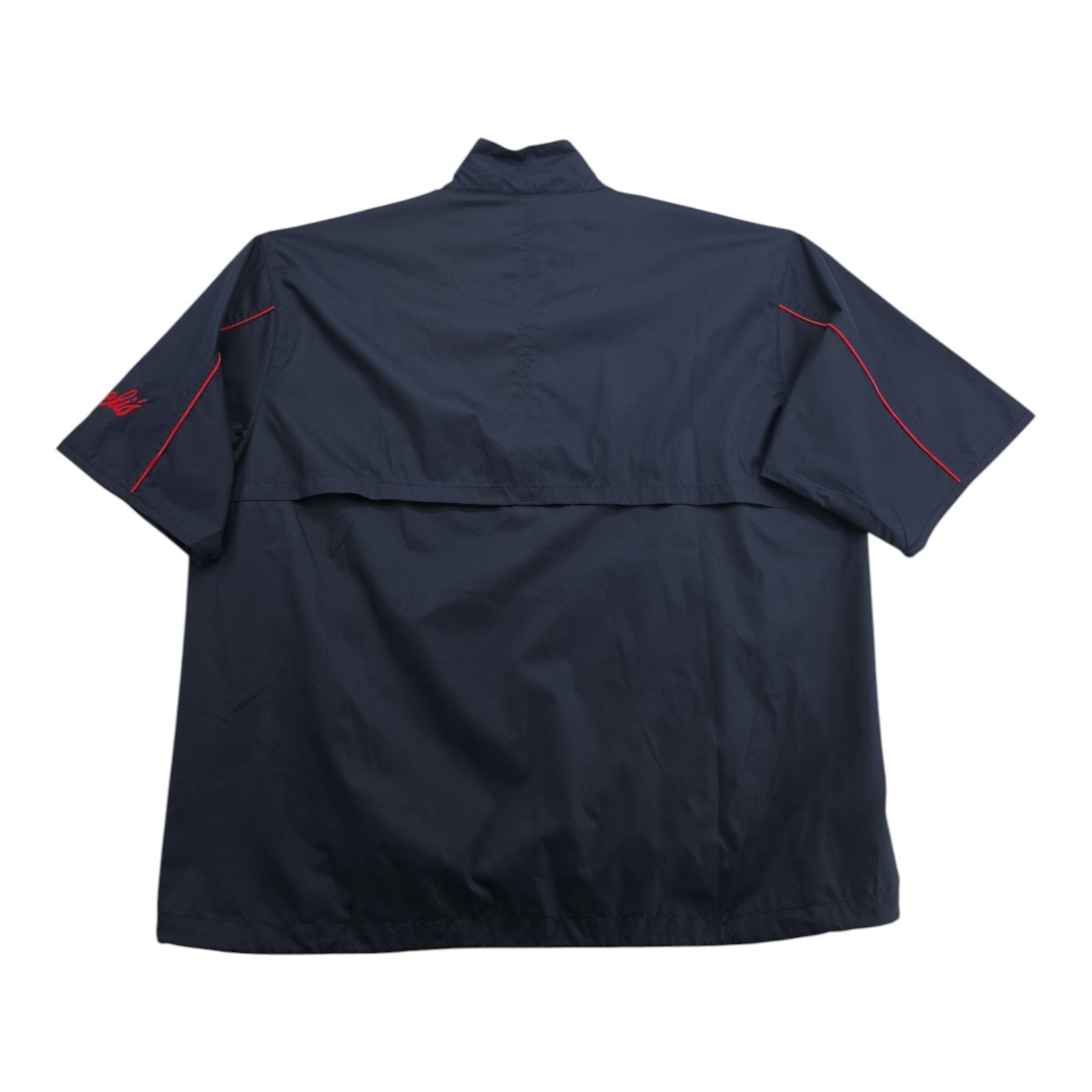 Zorrel Miceli’s Navy Blue Quarter Zip Short Sleeve Pullover Jacket Men’s Size XL