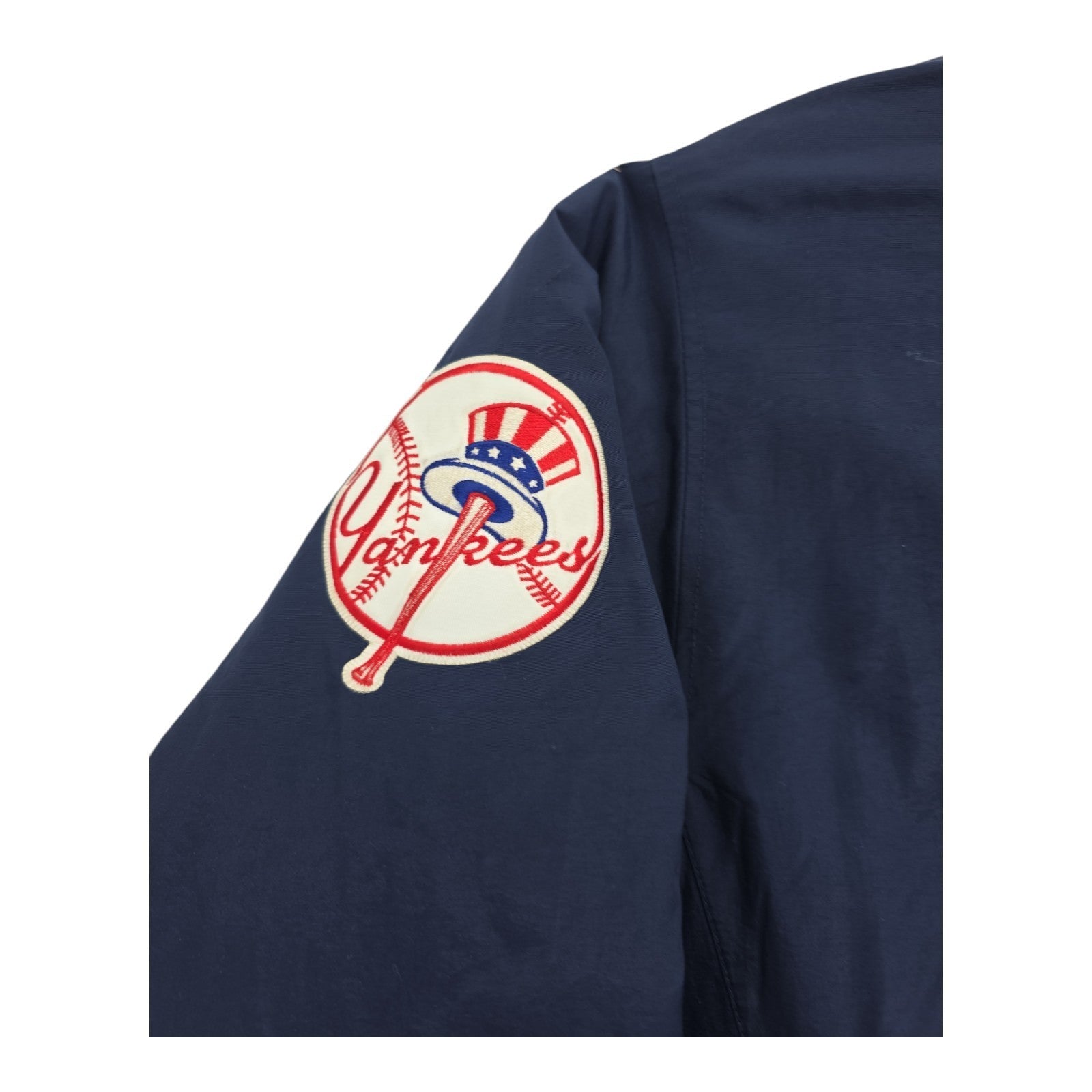 Majestic New York Yankees Full Zip Jacket Navy Gray MLB Men’s Size L
