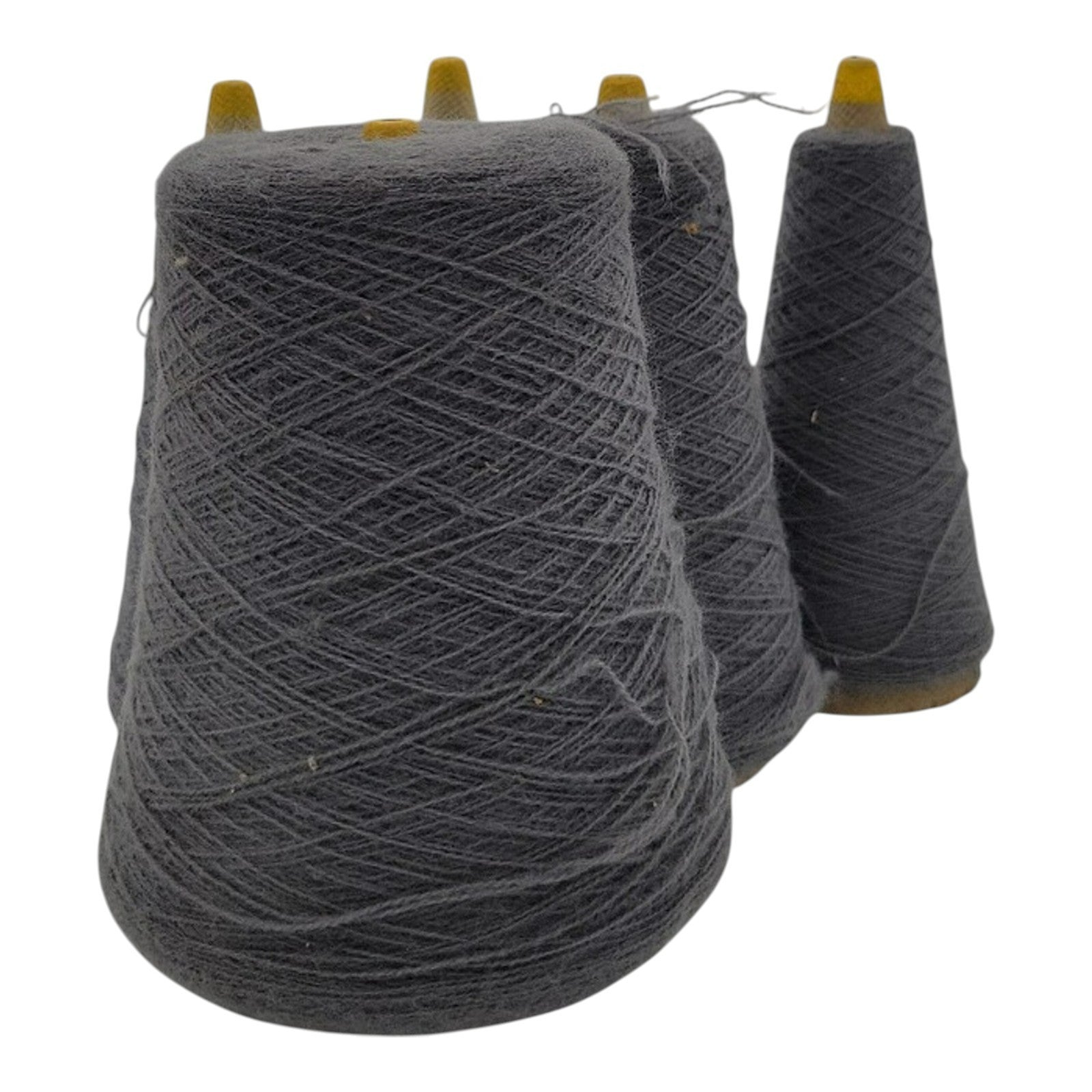 Vintage Templon UN Flannel Acrylic Weaving Knitting Cone Yarn 2/24 Lot of 5