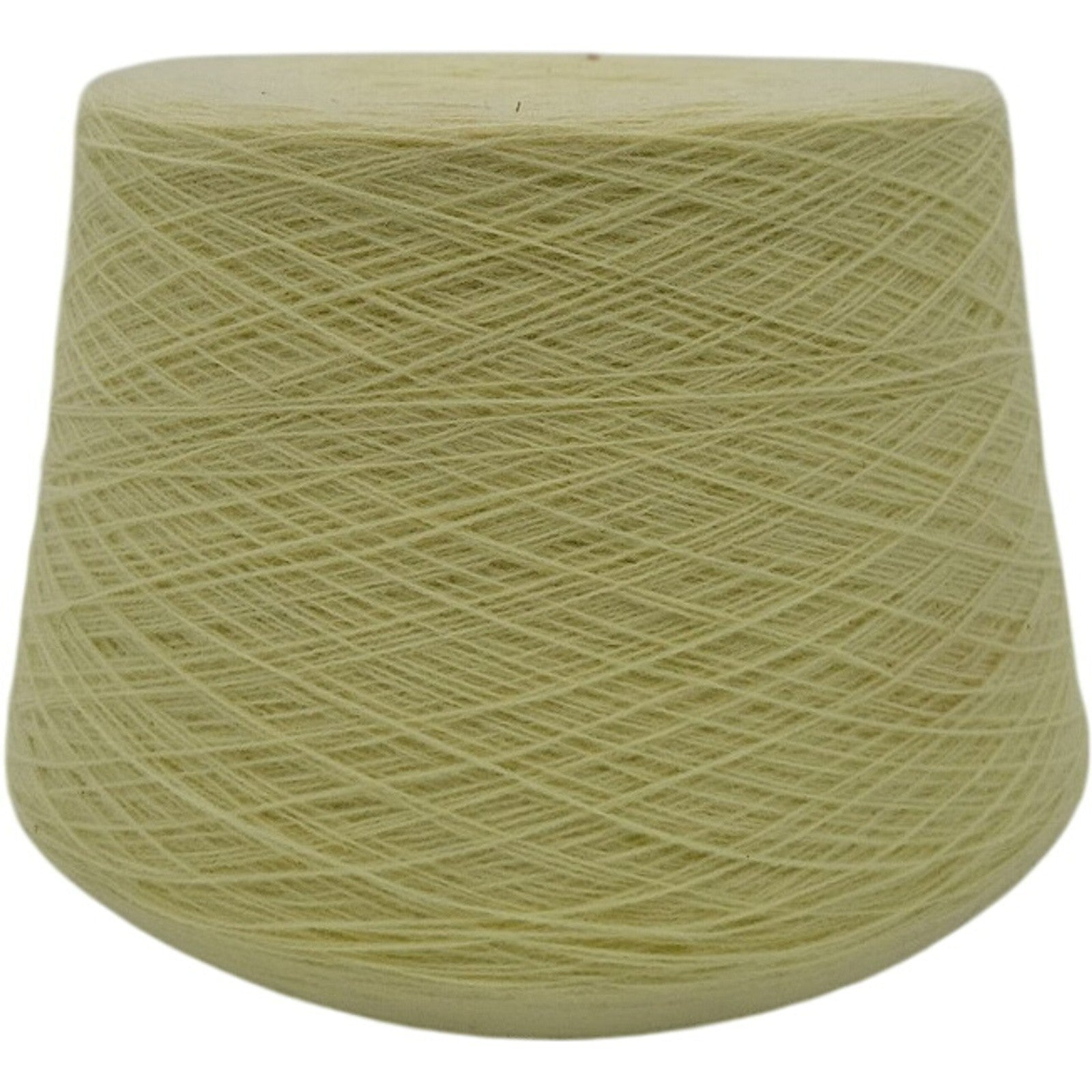 Vintage National Spinning 2/24 Acrylic Weaving Knitting Yarn Lemon Lot 020792