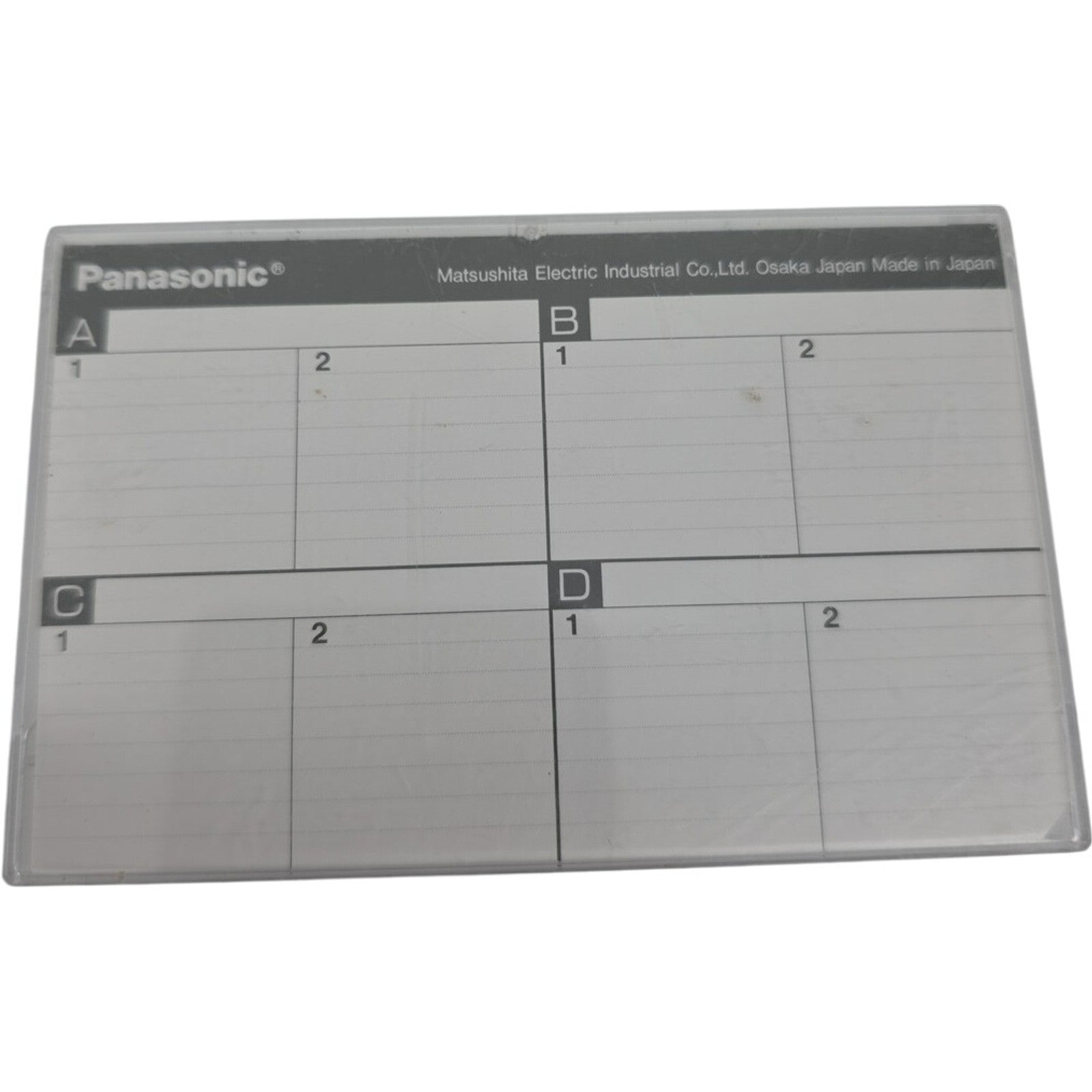 Panasonic Microcassette Tapes MC-90 min 3 Cassette Tapes Vintage