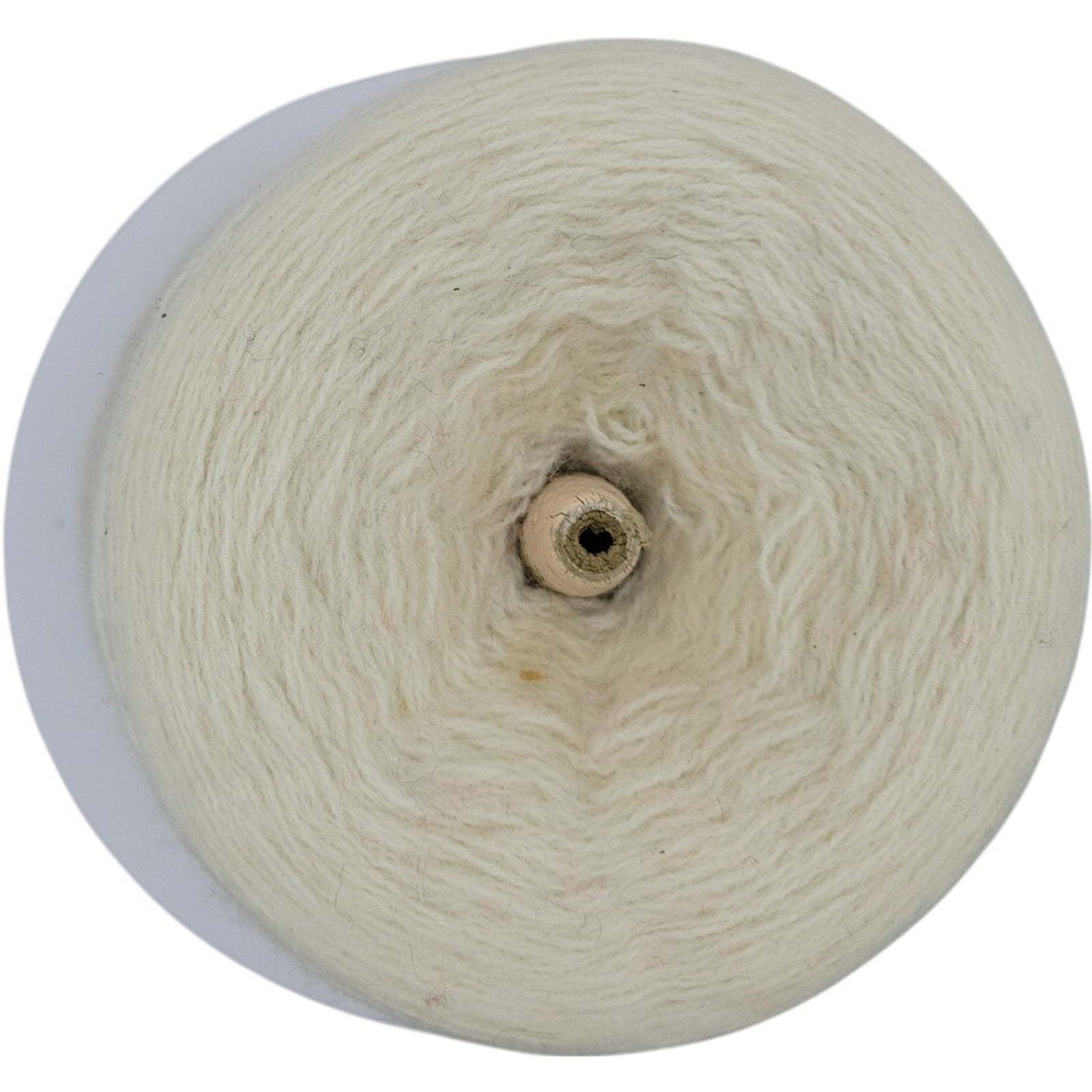 Vintage Templon 2/27 White 100% Creslan Acrylic Weaving Yarn Cone Lot 8275