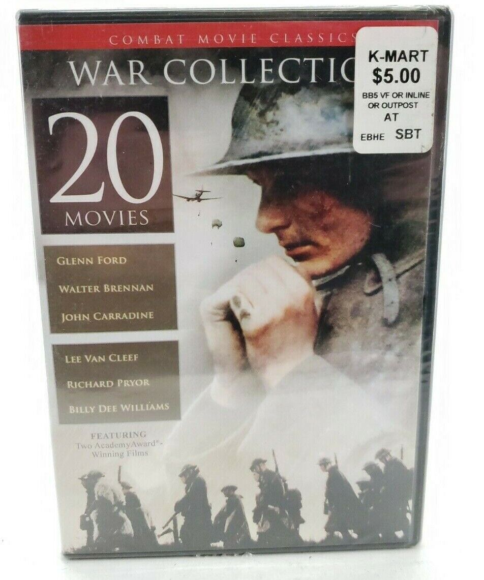 20 Movies War Collection DVD