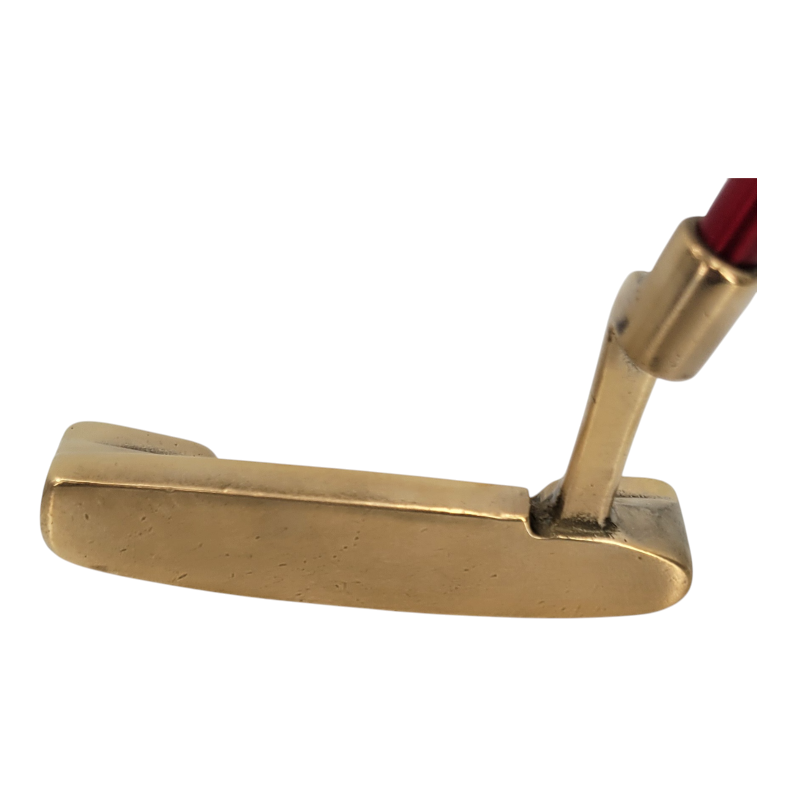 Arkansas Razorbacks Commemorative Brass Golf Putter Aluminum Shaft and Cover