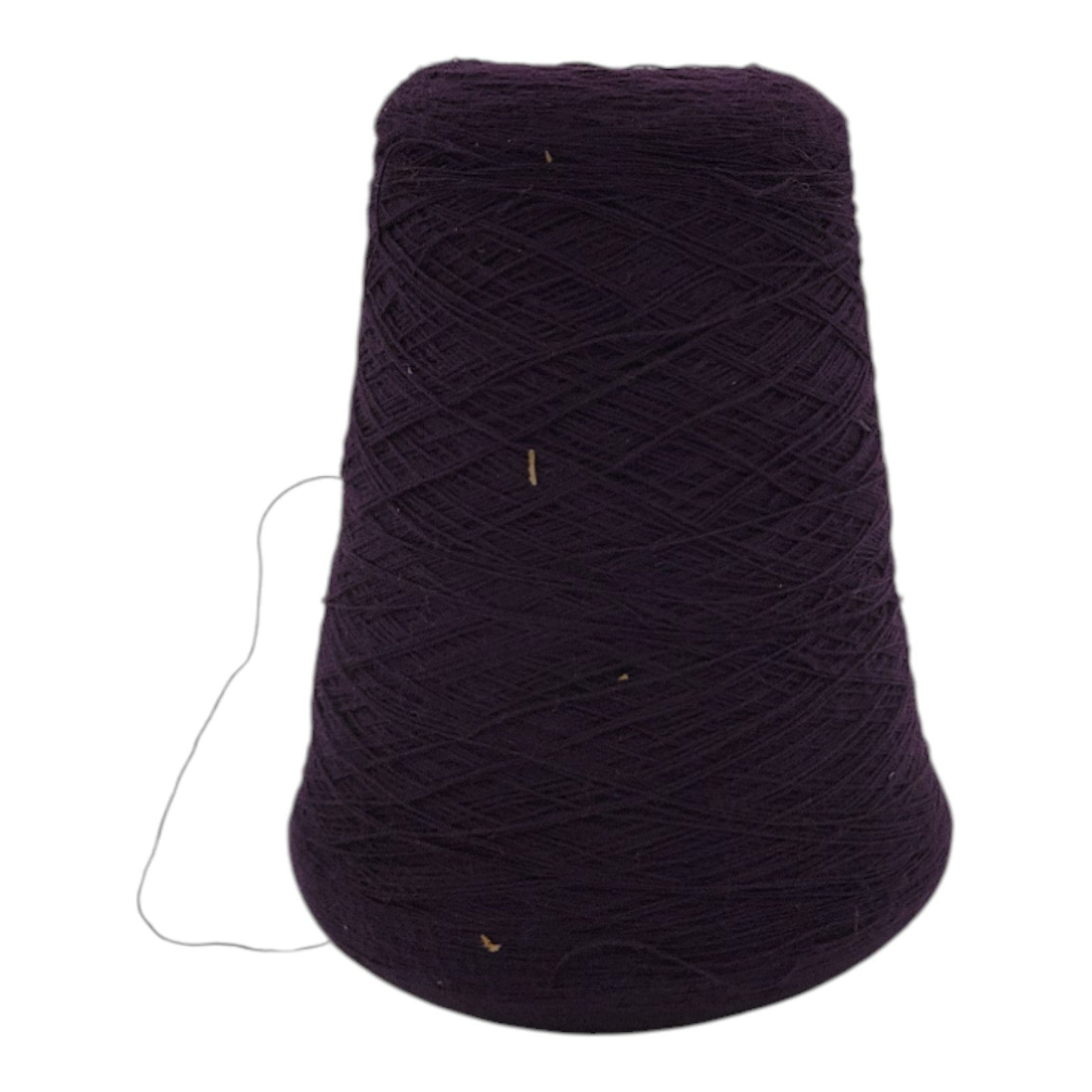 Vintage Elderberry Yarn Cone 2/24 Lot 2714