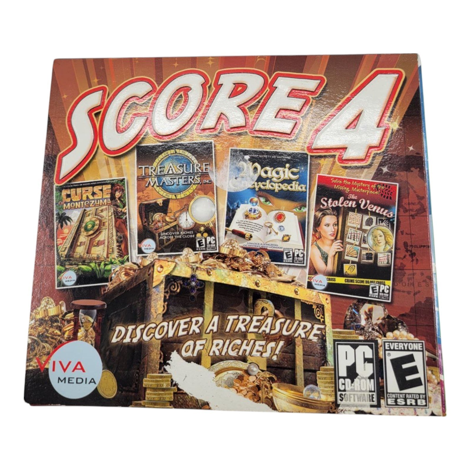 Viva Media Score 4 PC CD Rom Game Win XP/Vista - Disk Only