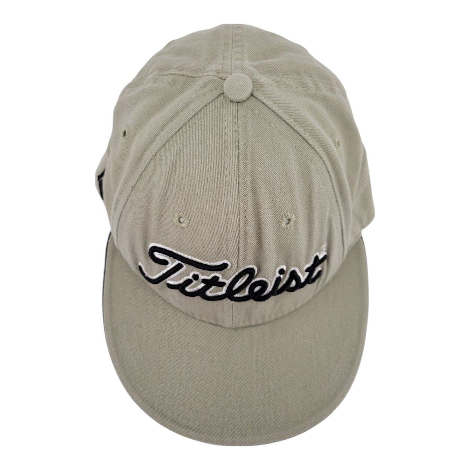 Titleist New Era 59FIFTY Low Profile Fitted Golf Hat Khaki Size 7 1/2