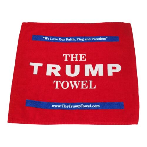 Wincraft Trump Red White and Blue Hand Towel 18" x 15"