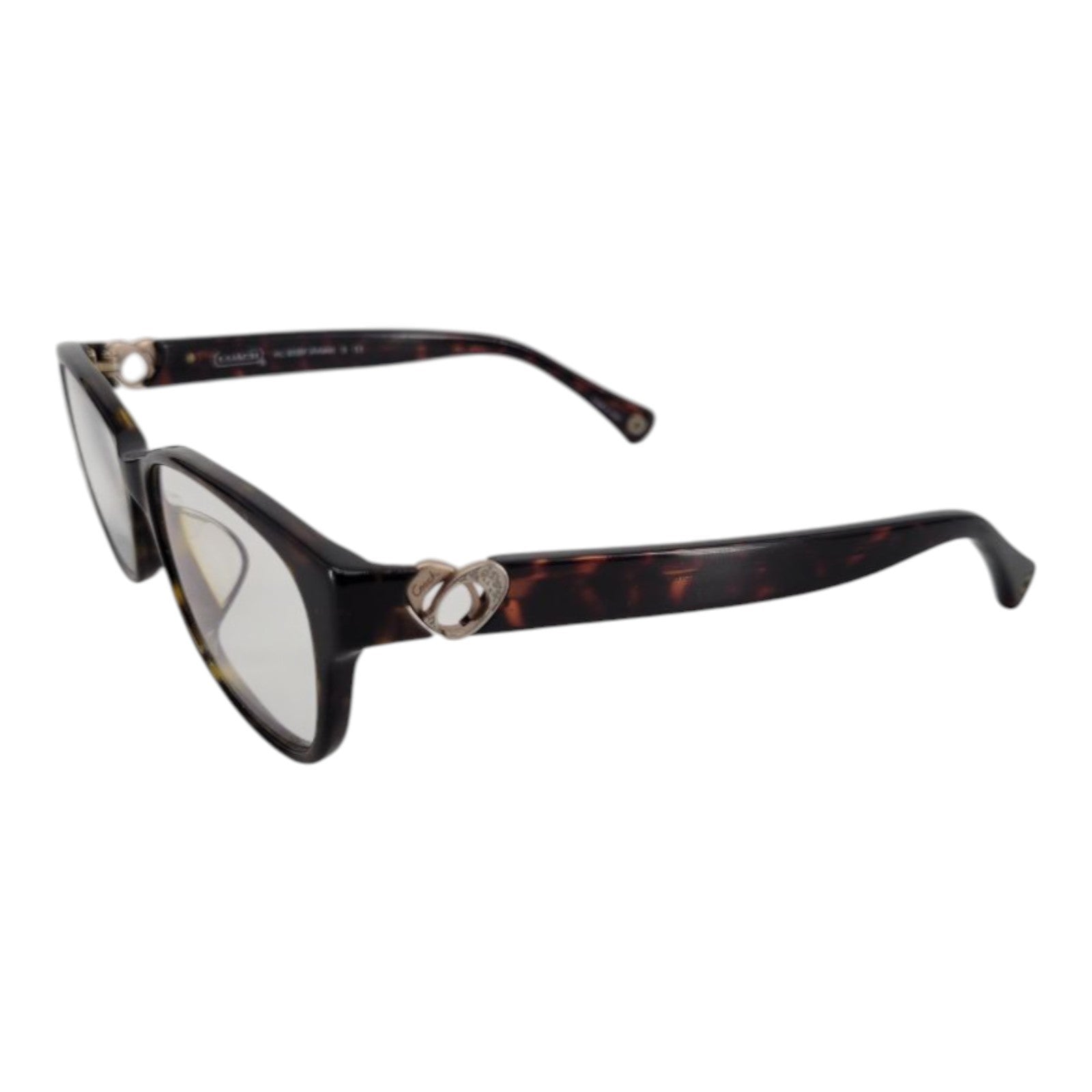 Coach 5001 Women's Eyeglasses 53-15-140 Dark Tortoise w/ Case & Cloth