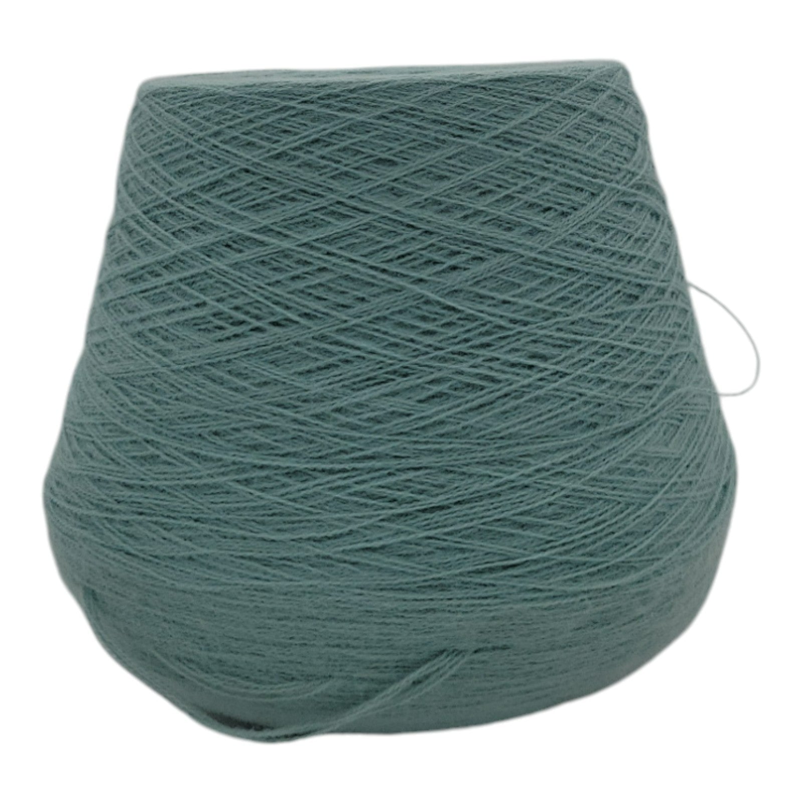 Vintage Spectrell Misty Turquoise Yarn Cone 2/24